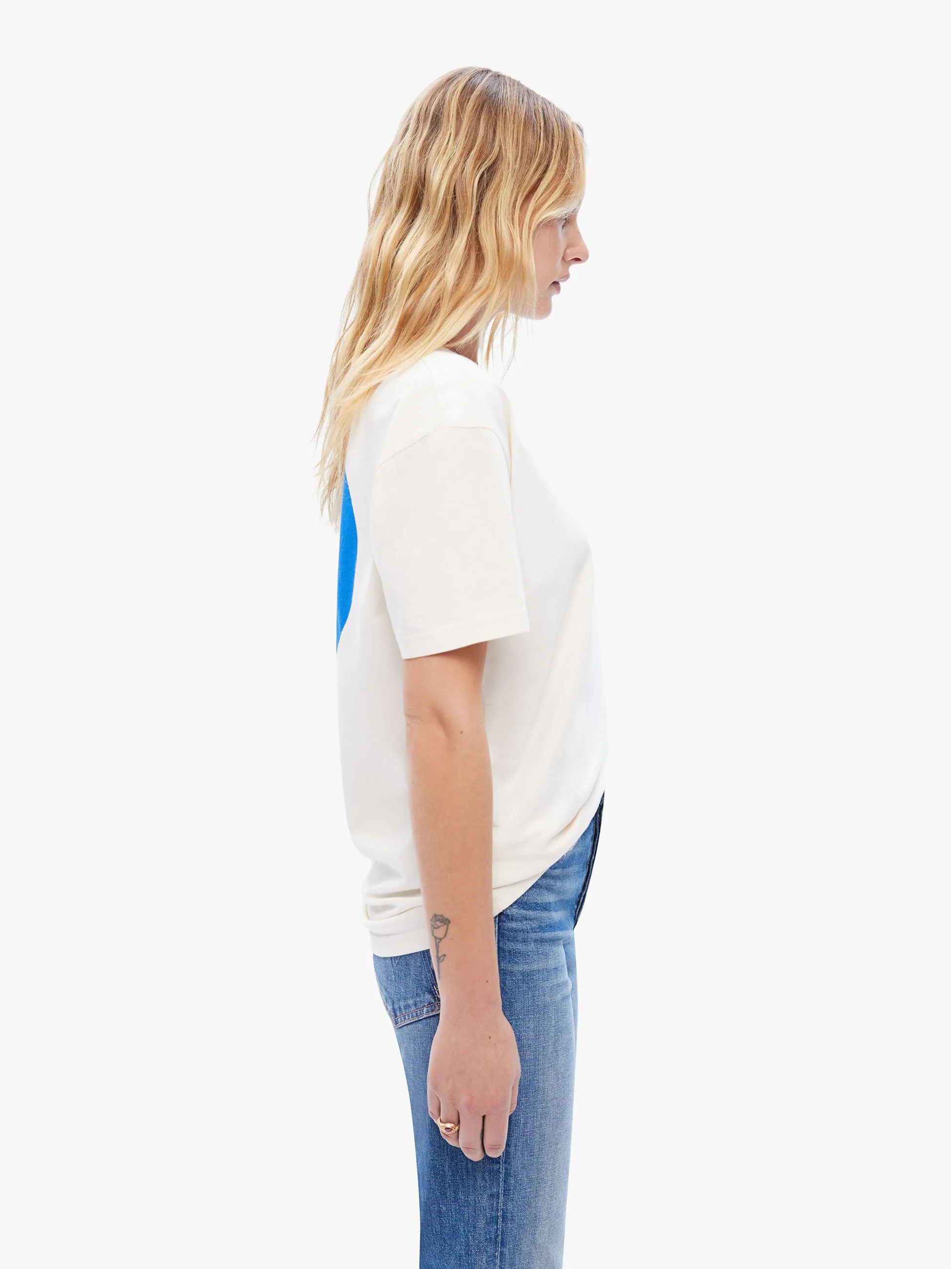 La Paz Guerreiro Tee - Blue Circle sold by MOTHER product image thumbnail 3