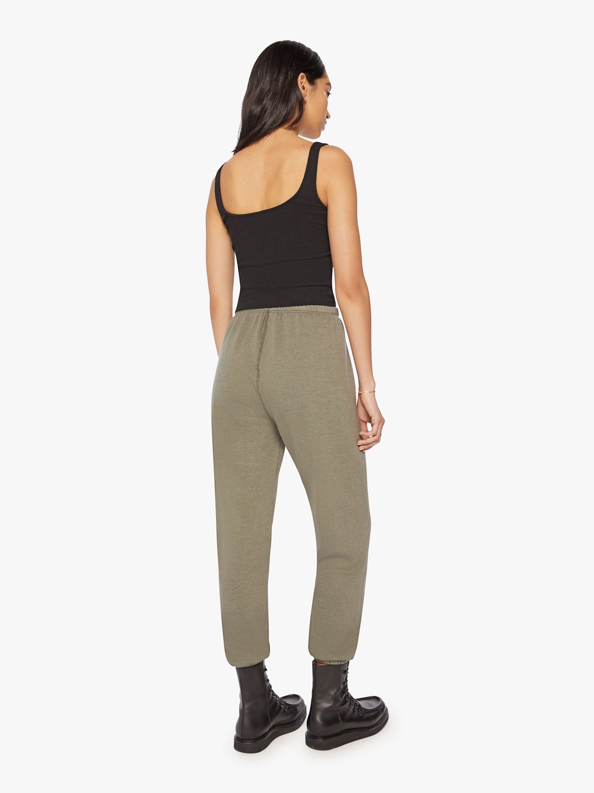 SPRWMN Heart Sweatpant - Moss sold by MOTHER product image thumbnail 4