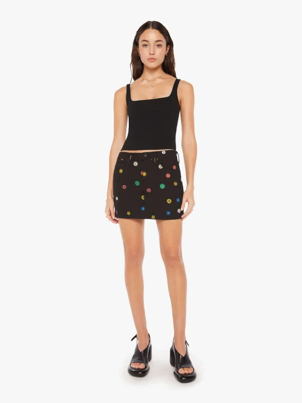 The Vagabond Mini Skirt - Fresh As A Daisy sold by MOTHER