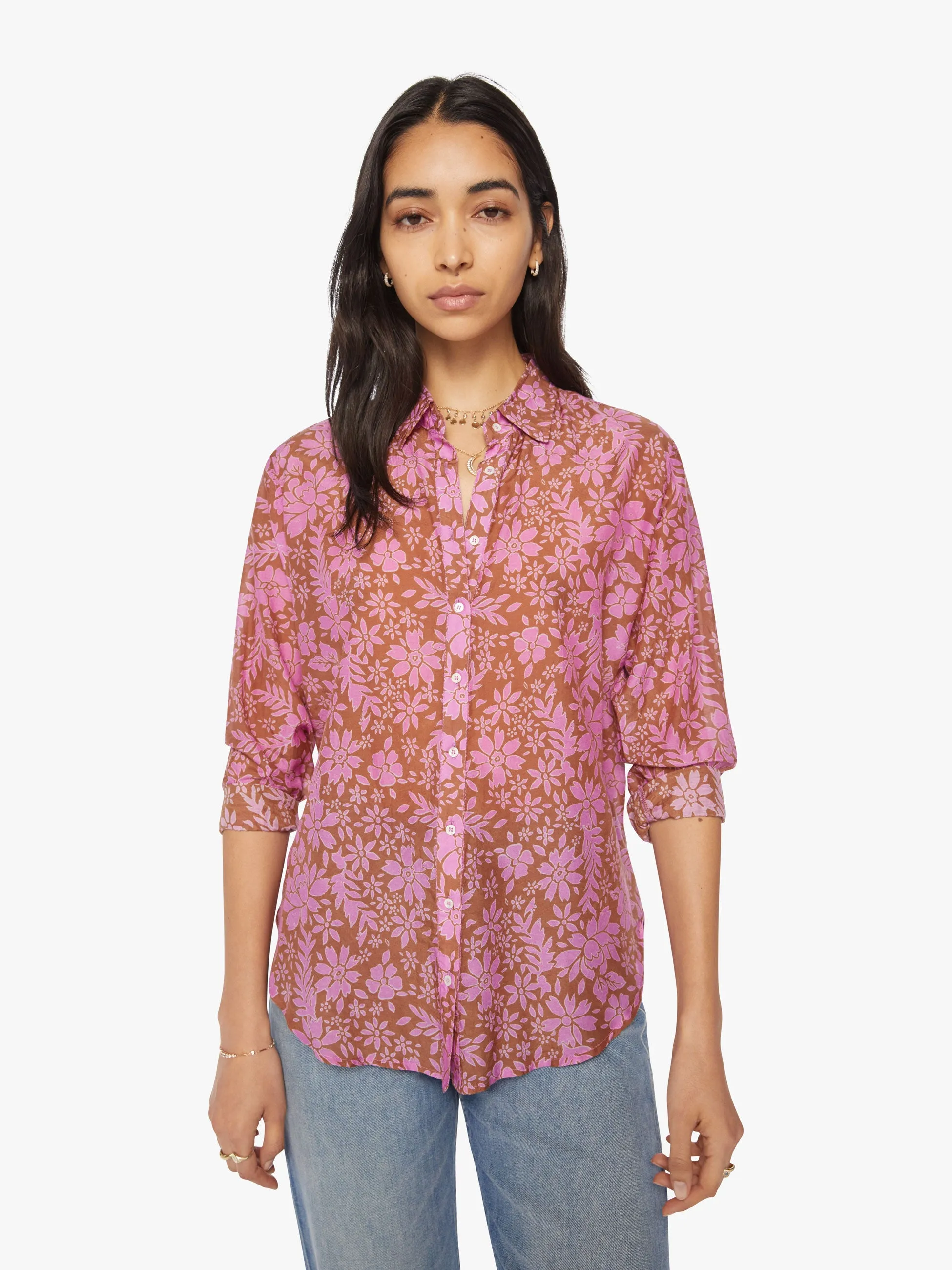 XiRENA Beau Shirt - Lilac Terra sold by MOTHER product image thumbnail 2