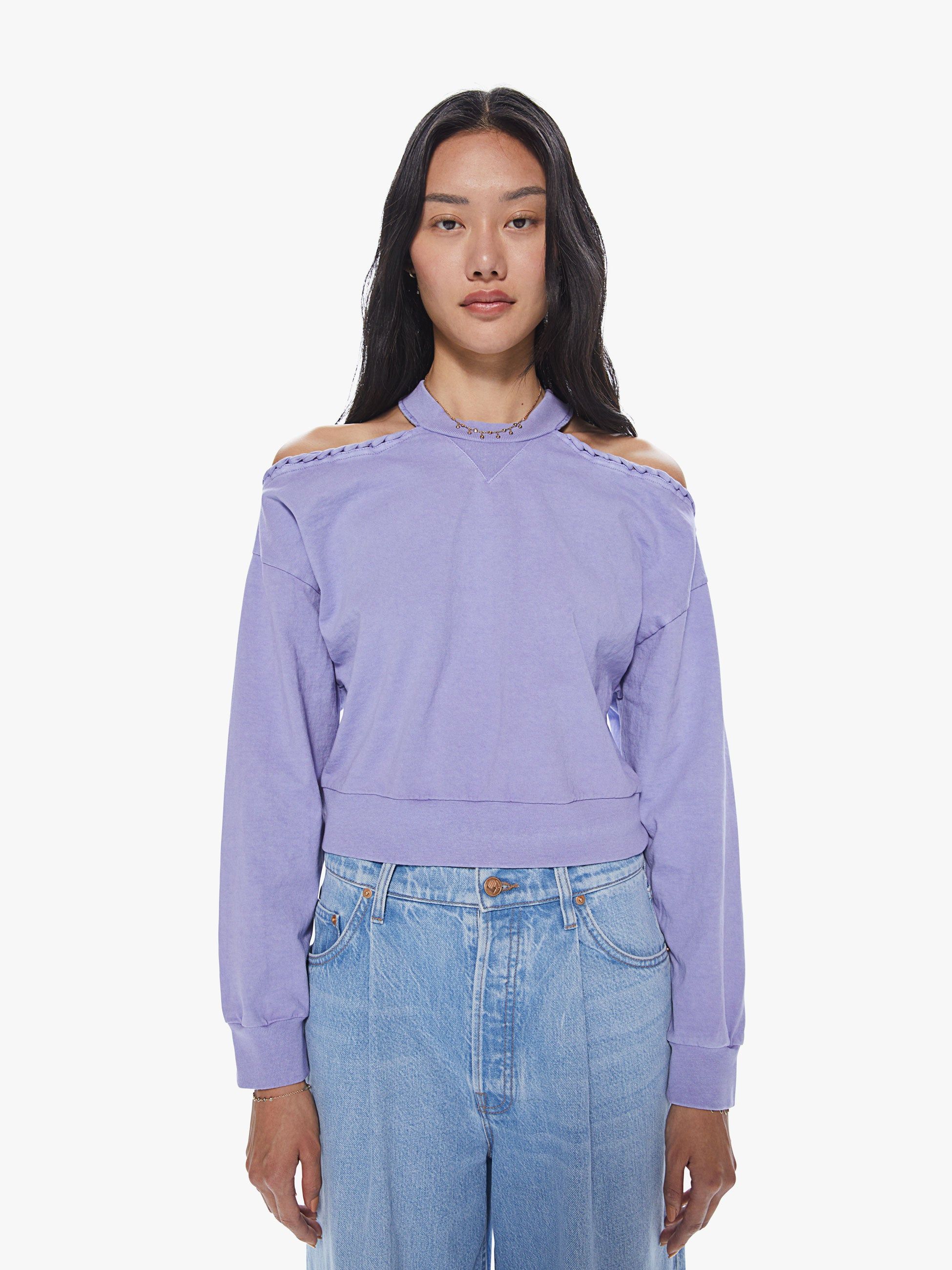 Noam Caria Sweatshirt - Lavender Fade sold by MOTHER