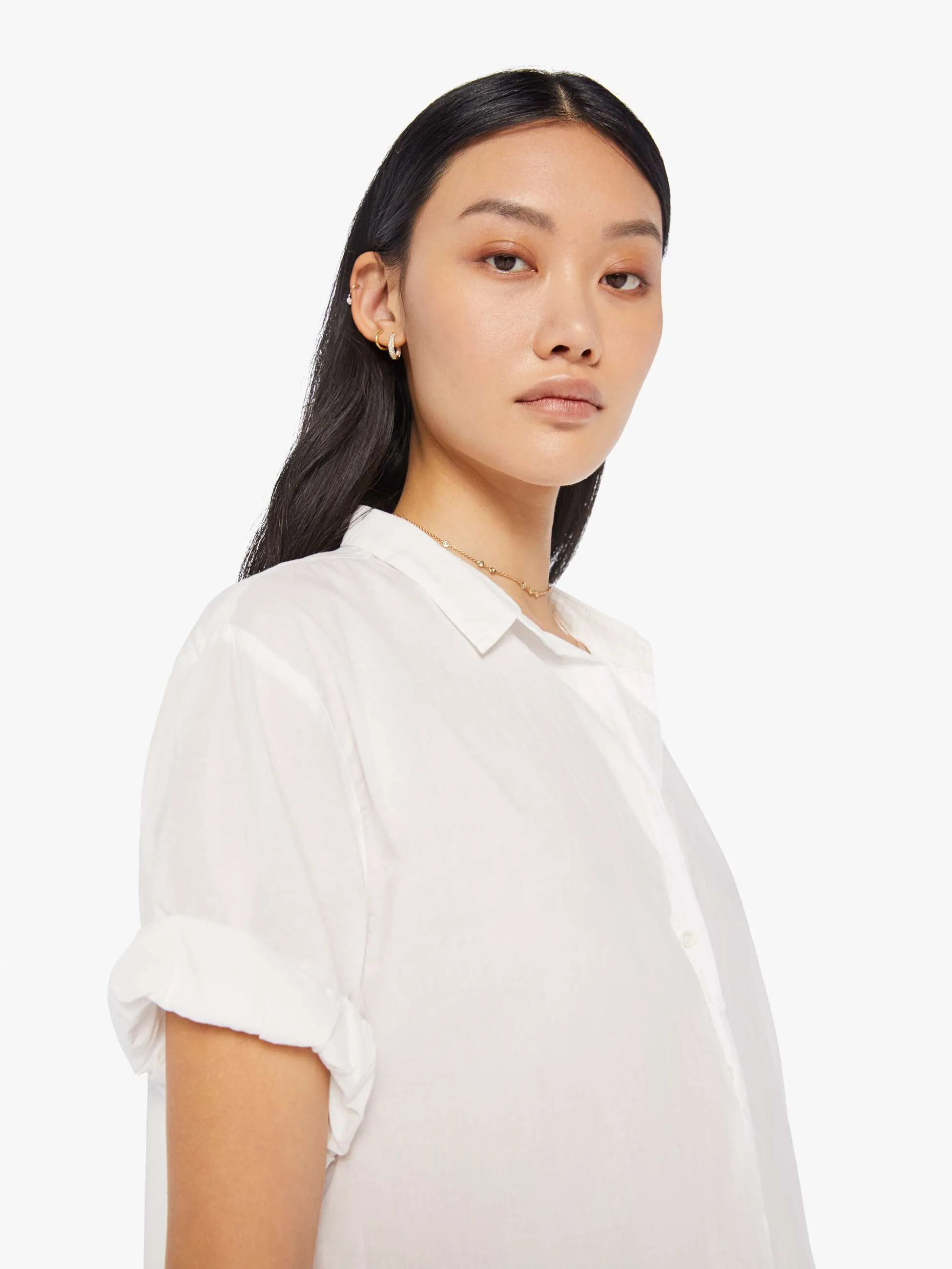 XiRENA Channing Shirt - White sold by MOTHER product image thumbnail 5