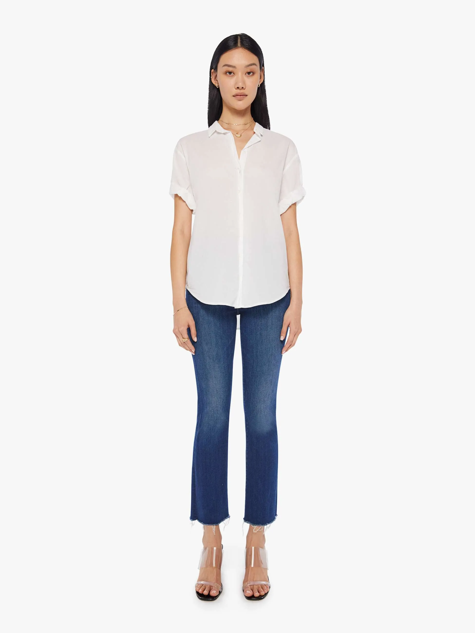 XiRENA Channing Shirt - White sold by MOTHER product image thumbnail 4