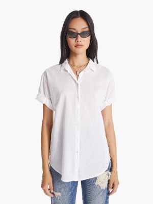 XiRENA Channing Shirt - White sold by MOTHER