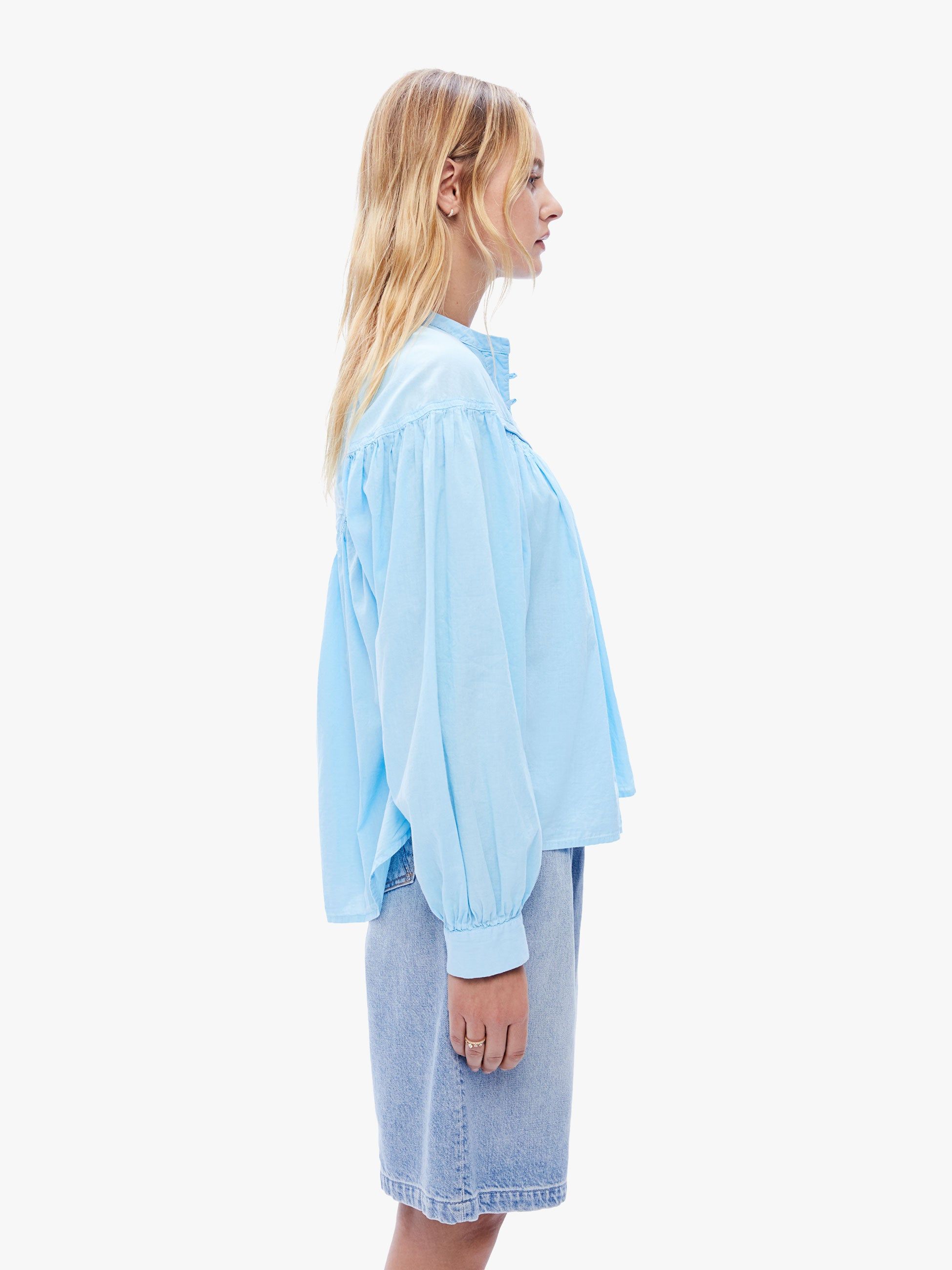 XiRENA Delilah Top - Bluebird sold by MOTHER product image thumbnail 3