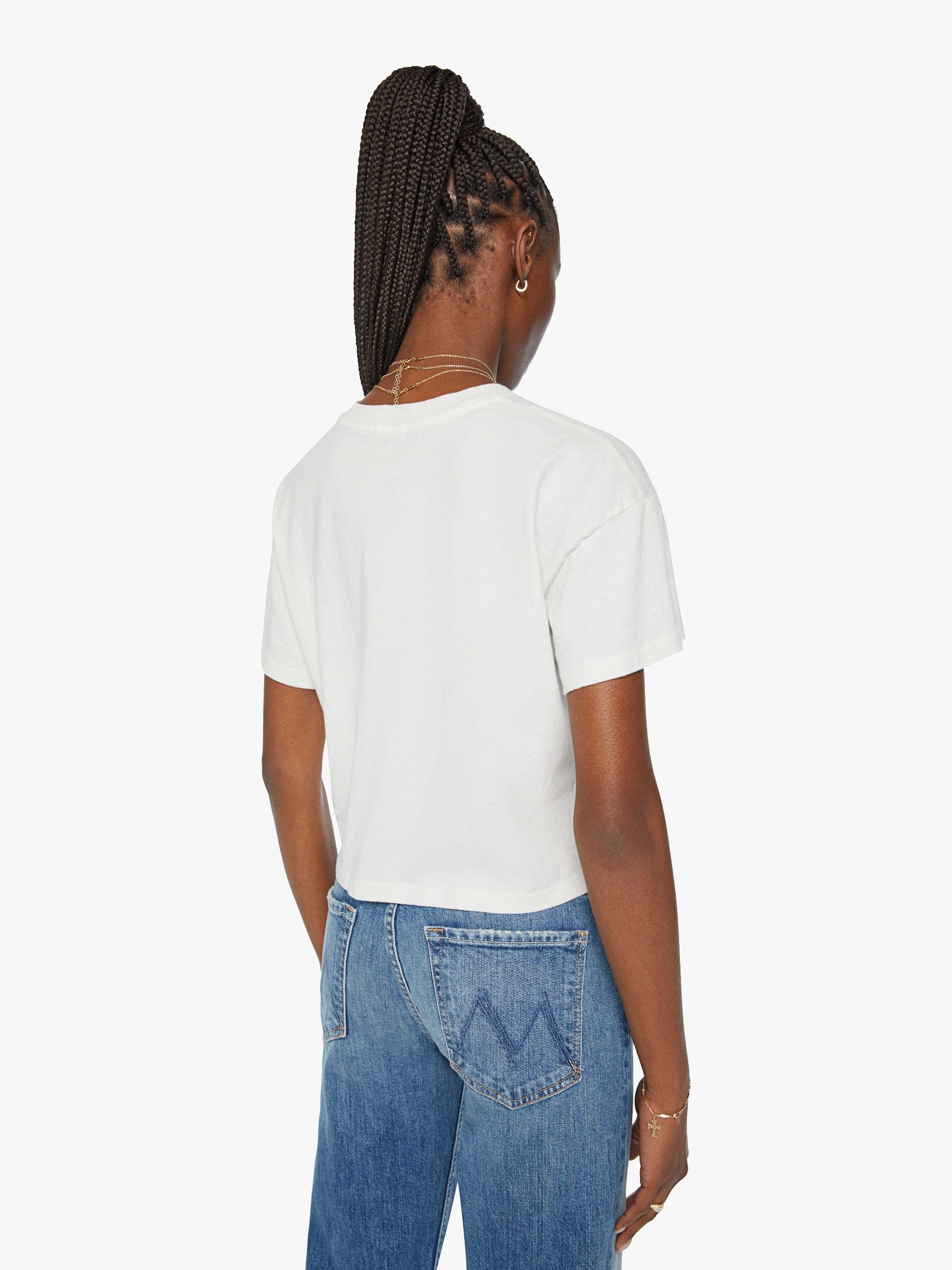 The Grab Bag Crop Tee - Horse Power sold by MOTHER product image thumbnail 4