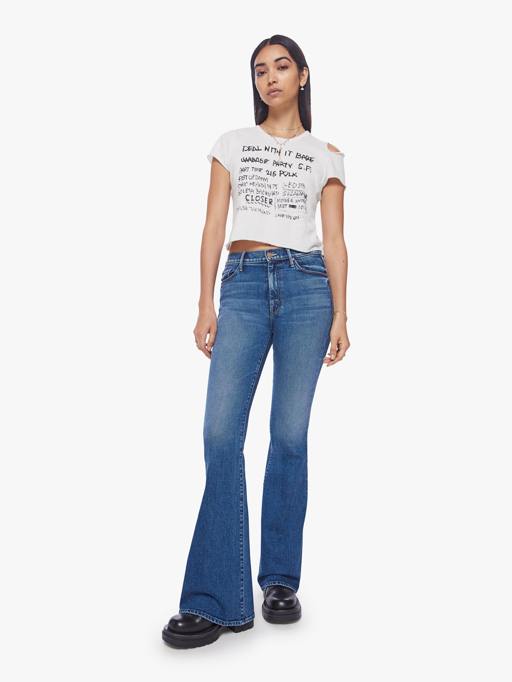 The Breezy Tee - Deal With It Babe sold by MOTHER product image thumbnail 5