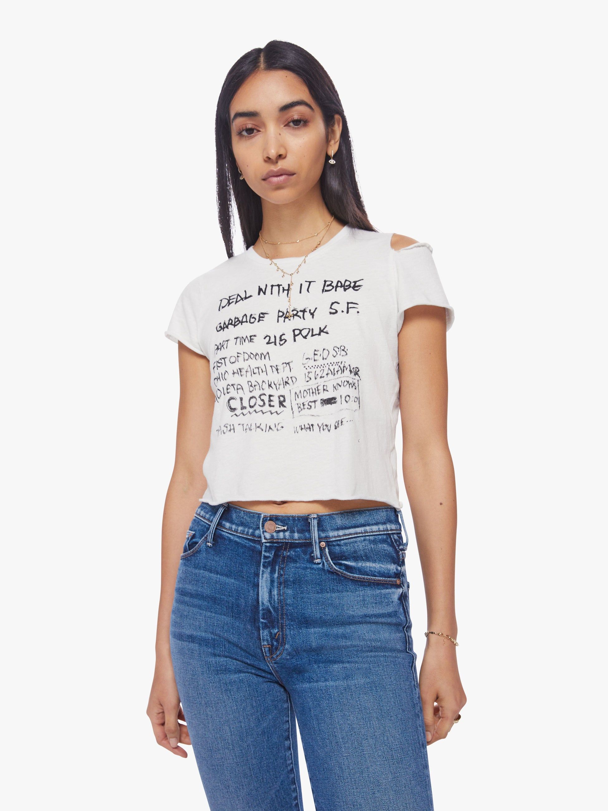 The Breezy Tee - Deal With It Babe sold by MOTHER product image thumbnail 2
