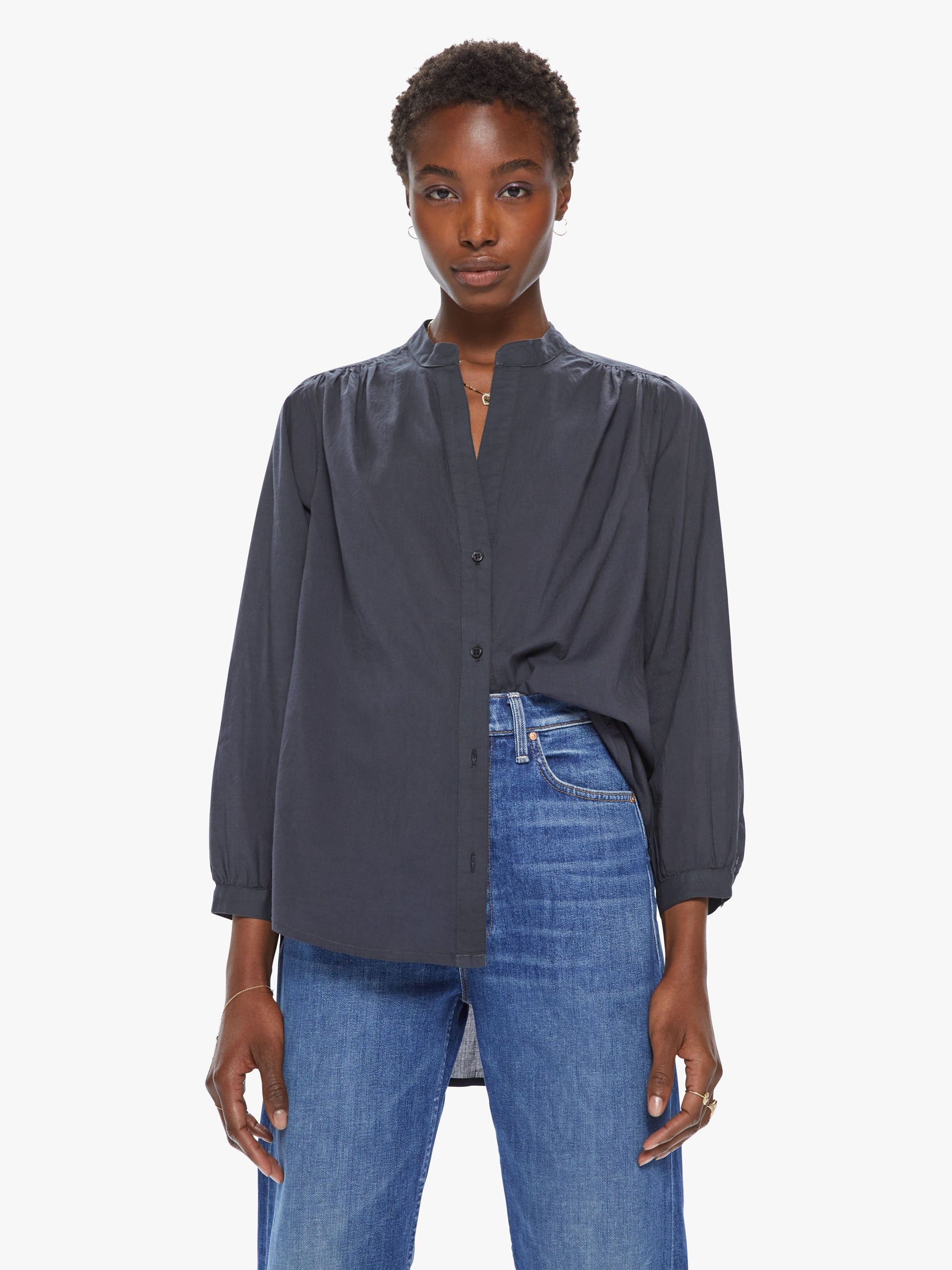The Airy High Low - Dark Shadow sold by MOTHER