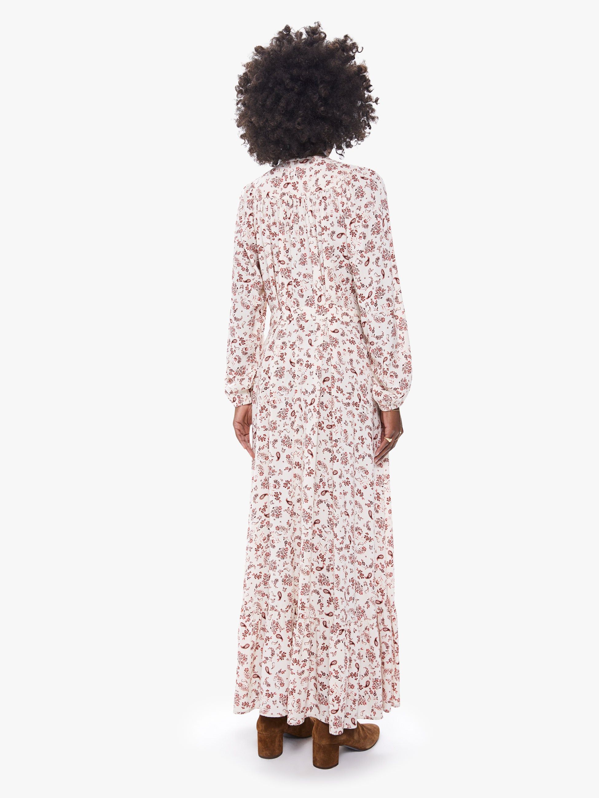 XiRENA Esme Dress - Cream Paisley sold by MOTHER product image thumbnail 4