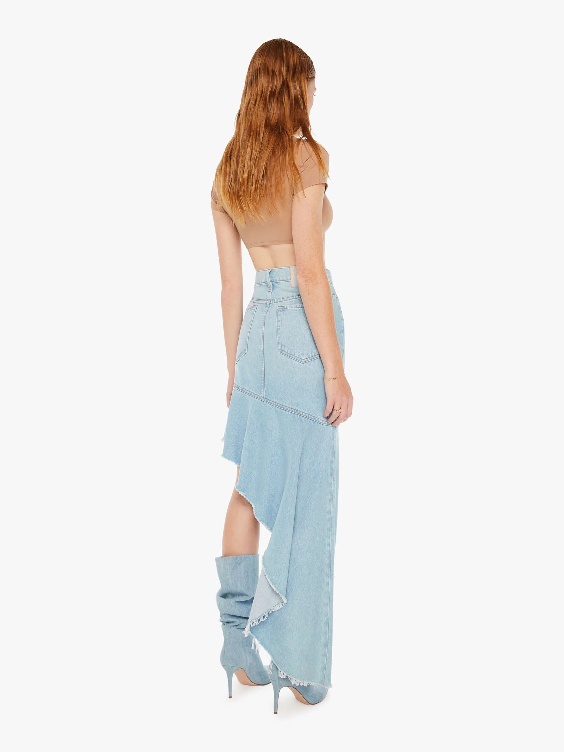 SNACKS! The Crinkle Cut Skirt - Sweet And Sour sold by MOTHER product image thumbnail 5