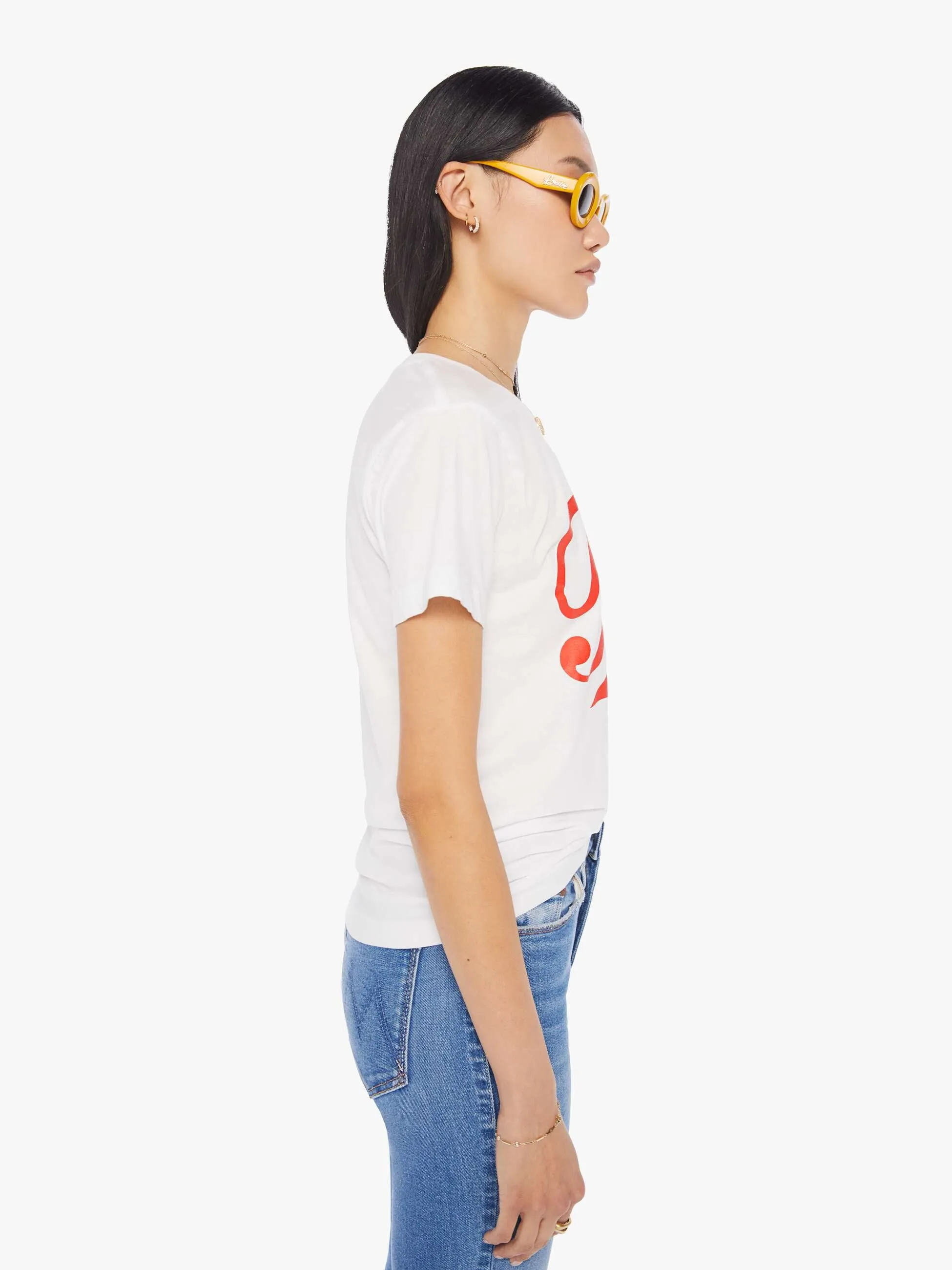 Cloney Fake Tee - White sold by MOTHER product image thumbnail 2
