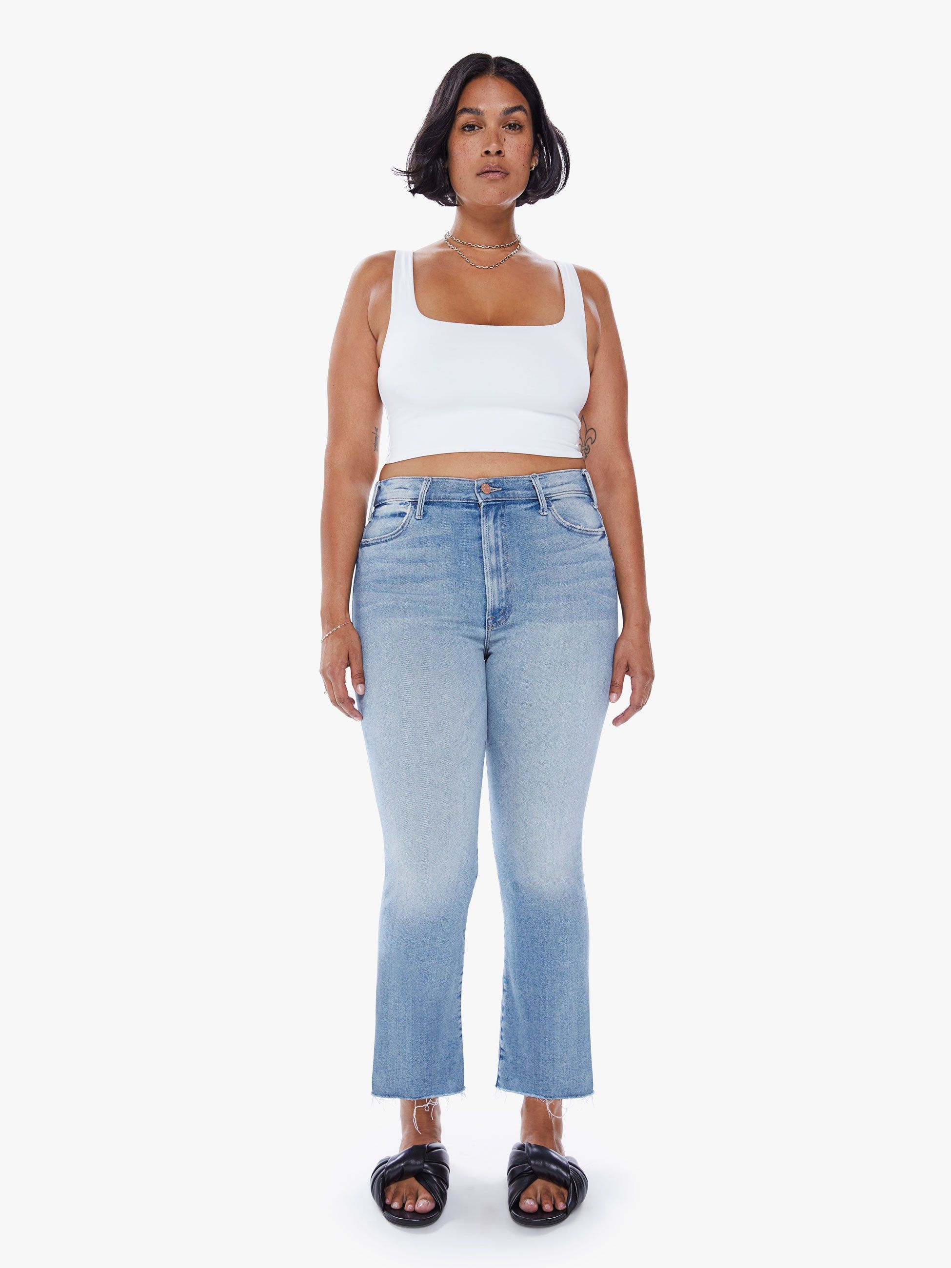 The Hustler Ankle Fray - Au Revoir sold by MOTHER product image thumbnail 5