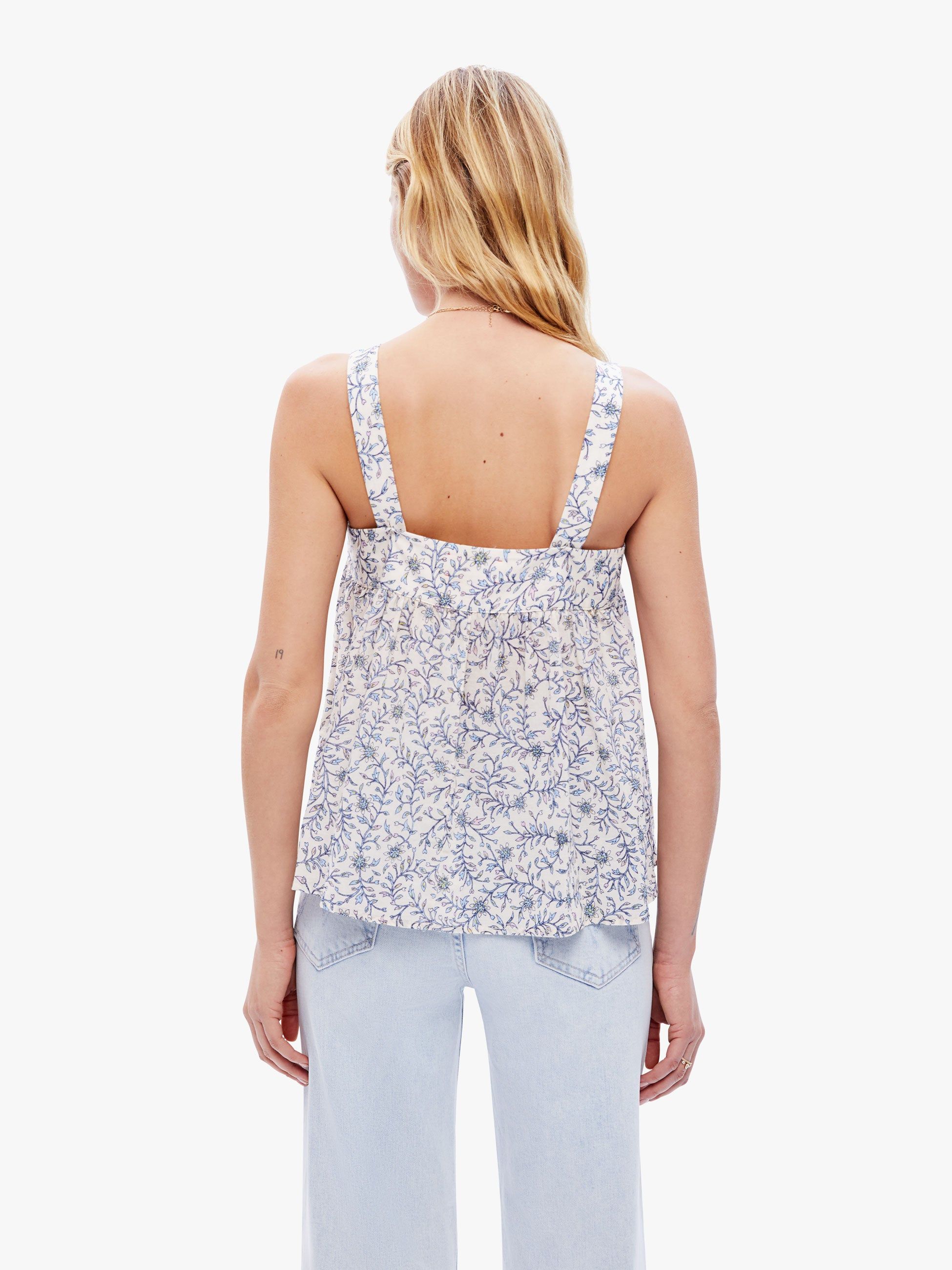 XiRENA Kyra Top - White Blossom sold by MOTHER product image thumbnail 4
