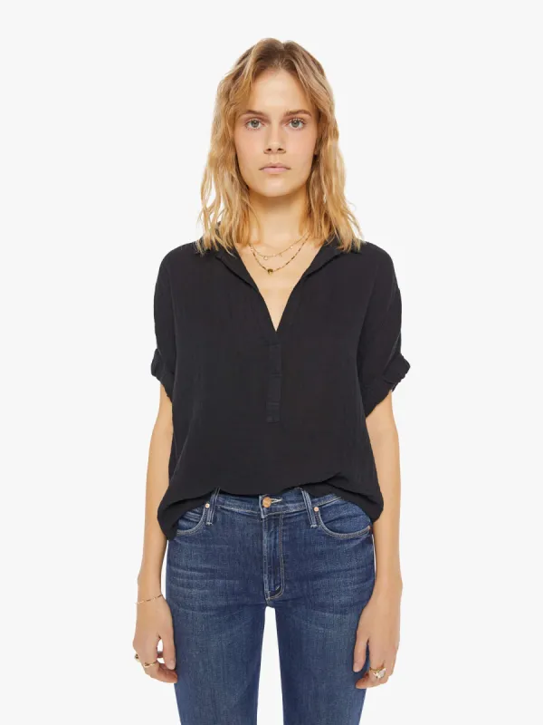 XiRENA Cruz Shirt - Black sold by MOTHER