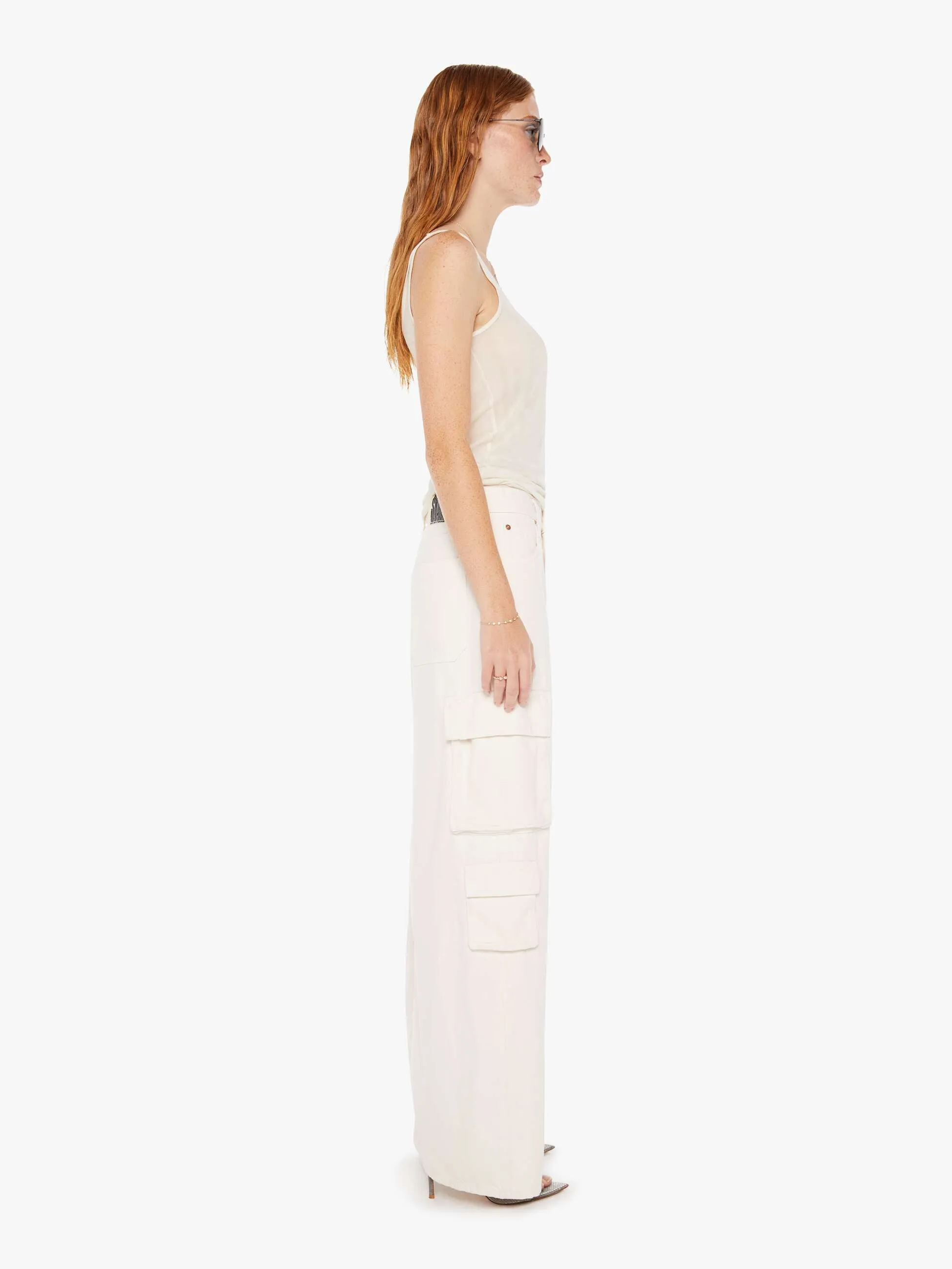 SNACKS! The Fun Dip Cargo Skirt - Natural sold by MOTHER product image thumbnail 3