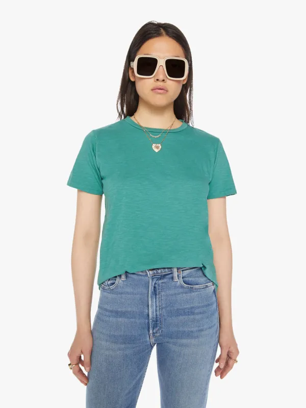 Velva Sheen Rolled Short Sleeve Regular Tee - Foggy Green sold by MOTHER