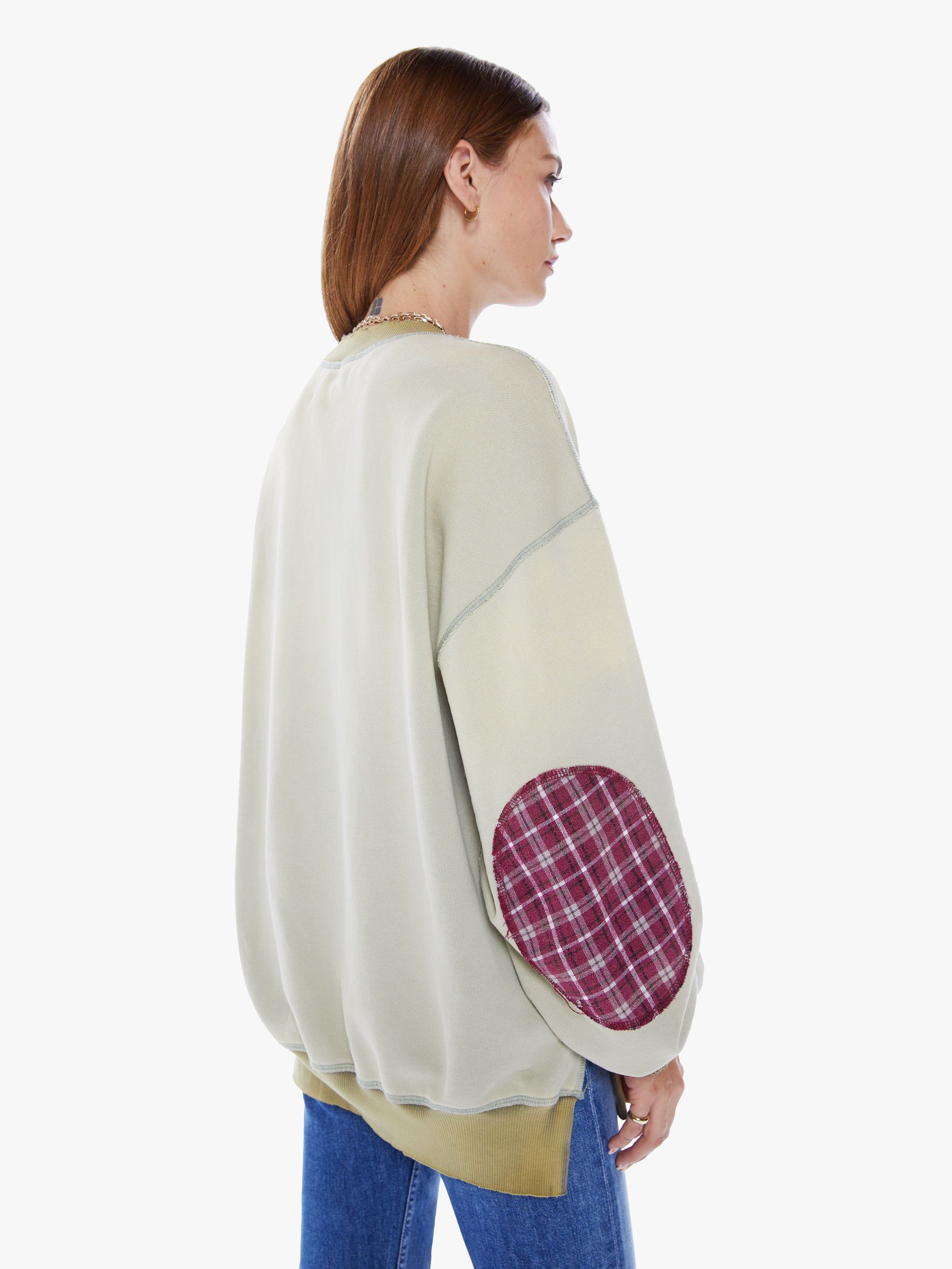 Dr. Collectors Campus Sweatshirt - Sage sold by MOTHER product image thumbnail 4