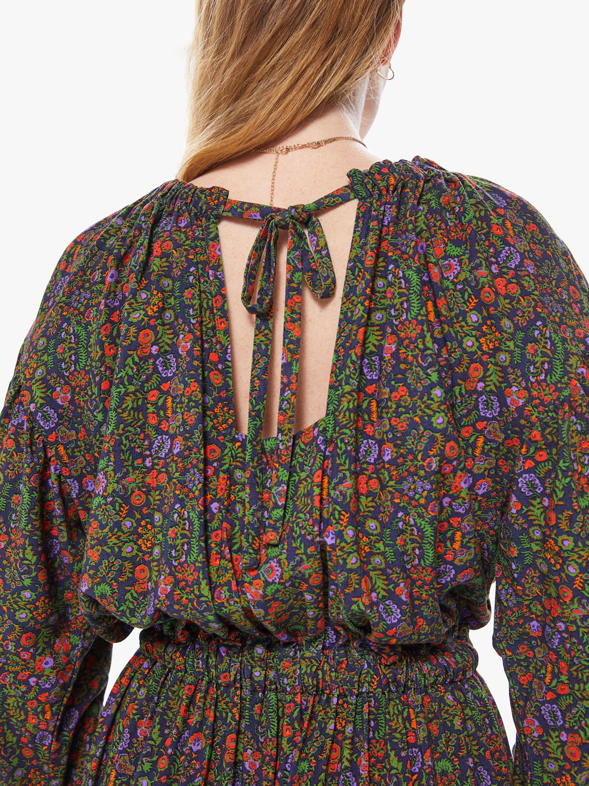 XiRENA Salma Dress - Navy Floral sold by MOTHER product image thumbnail 5