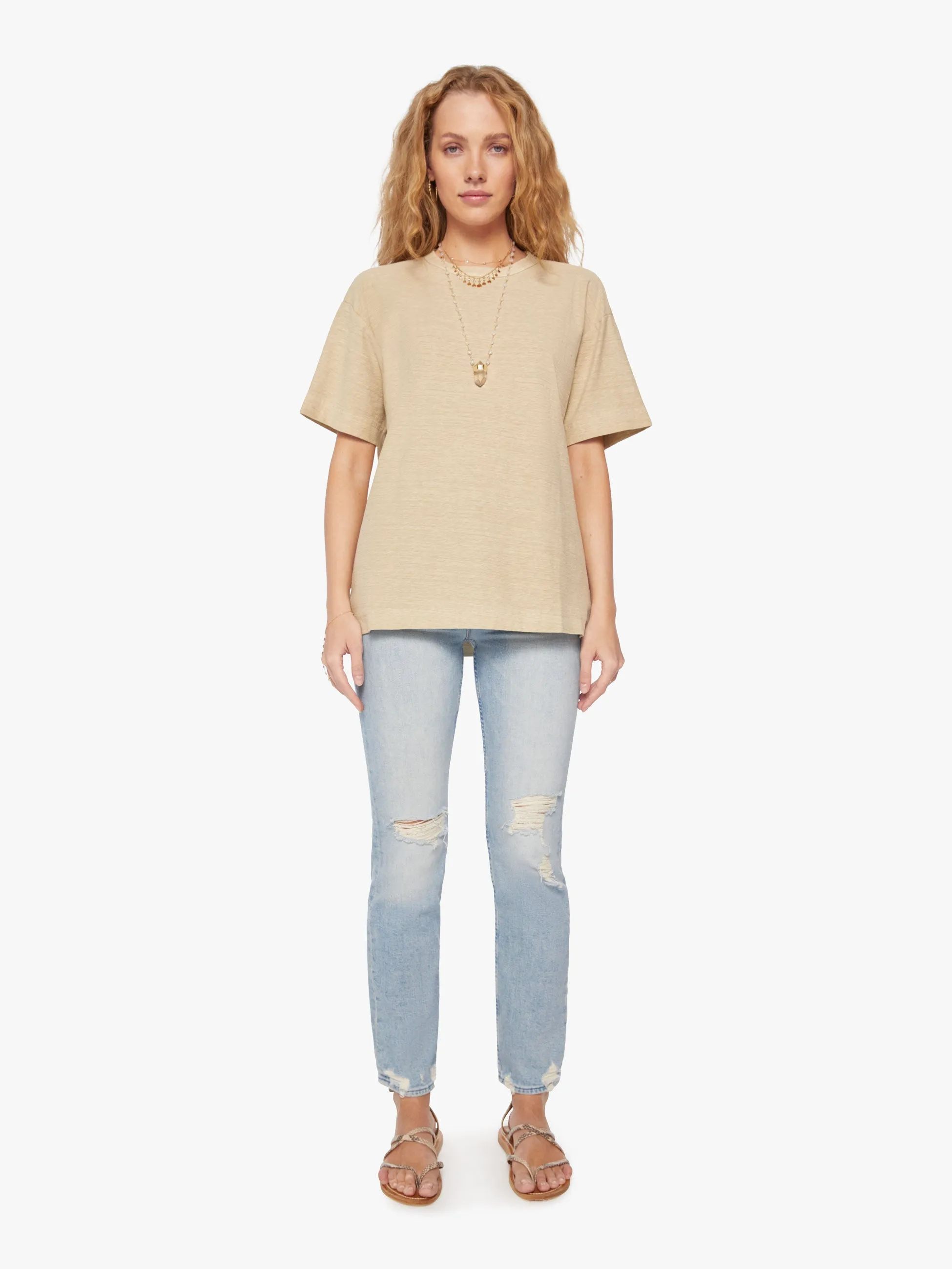 Dr. Collectors Model Crop T - Khaki sold by MOTHER product image thumbnail 5