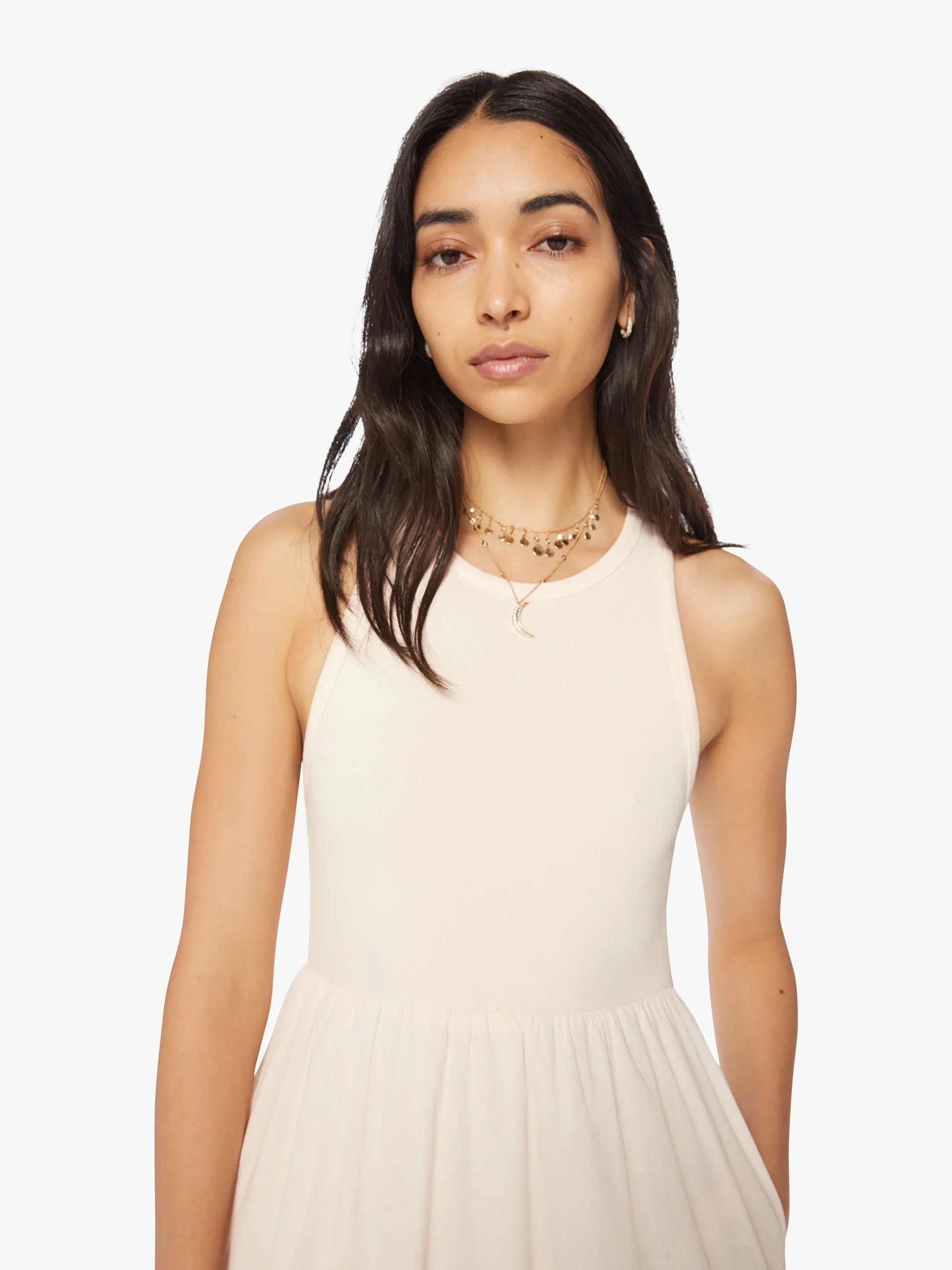 XiRENA Flynn Dress - Cream Peach sold by MOTHER product image thumbnail 5