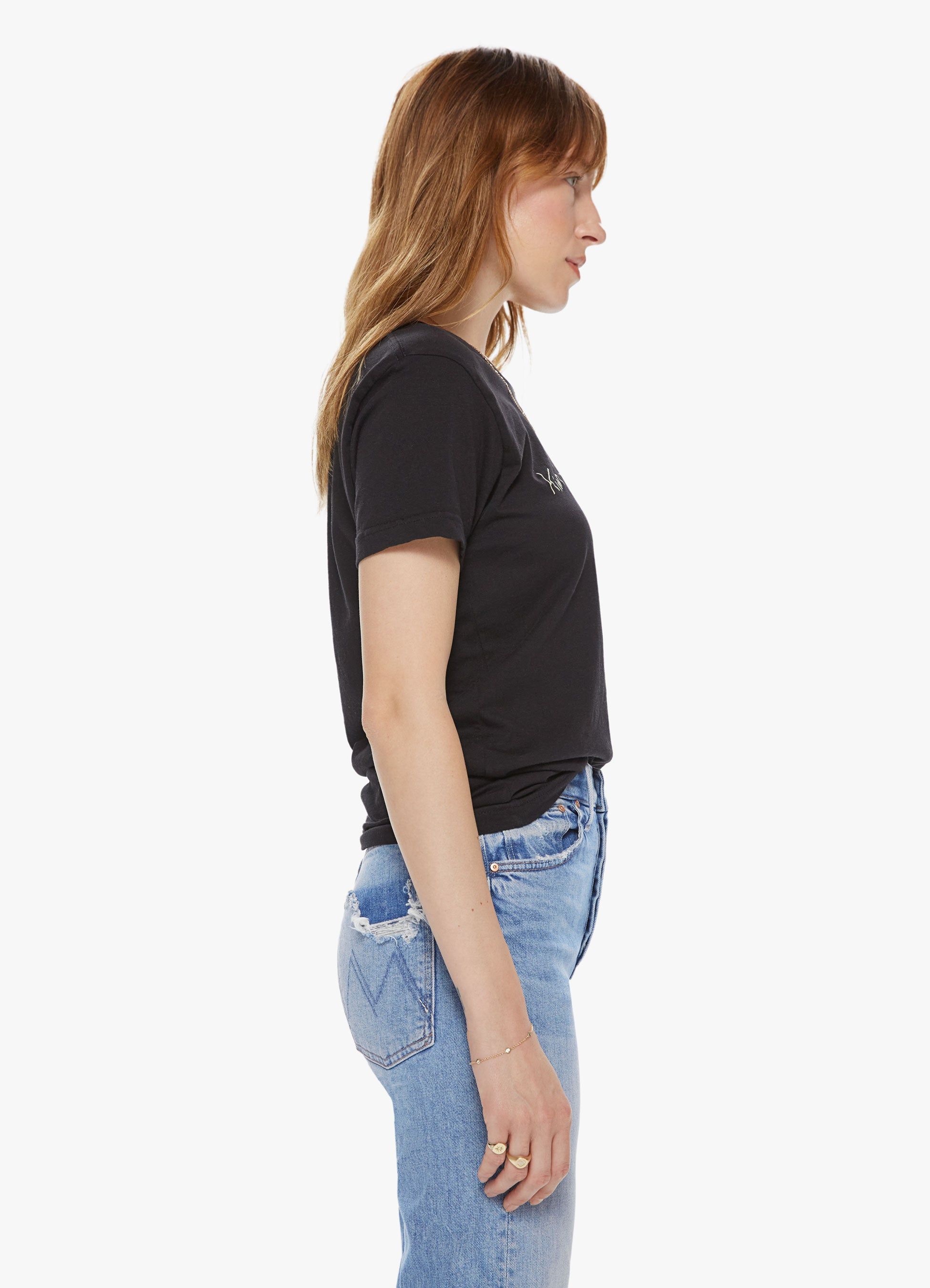 Cloney Kim Is My Lawyer Tee - Black sold by MOTHER product image thumbnail 2