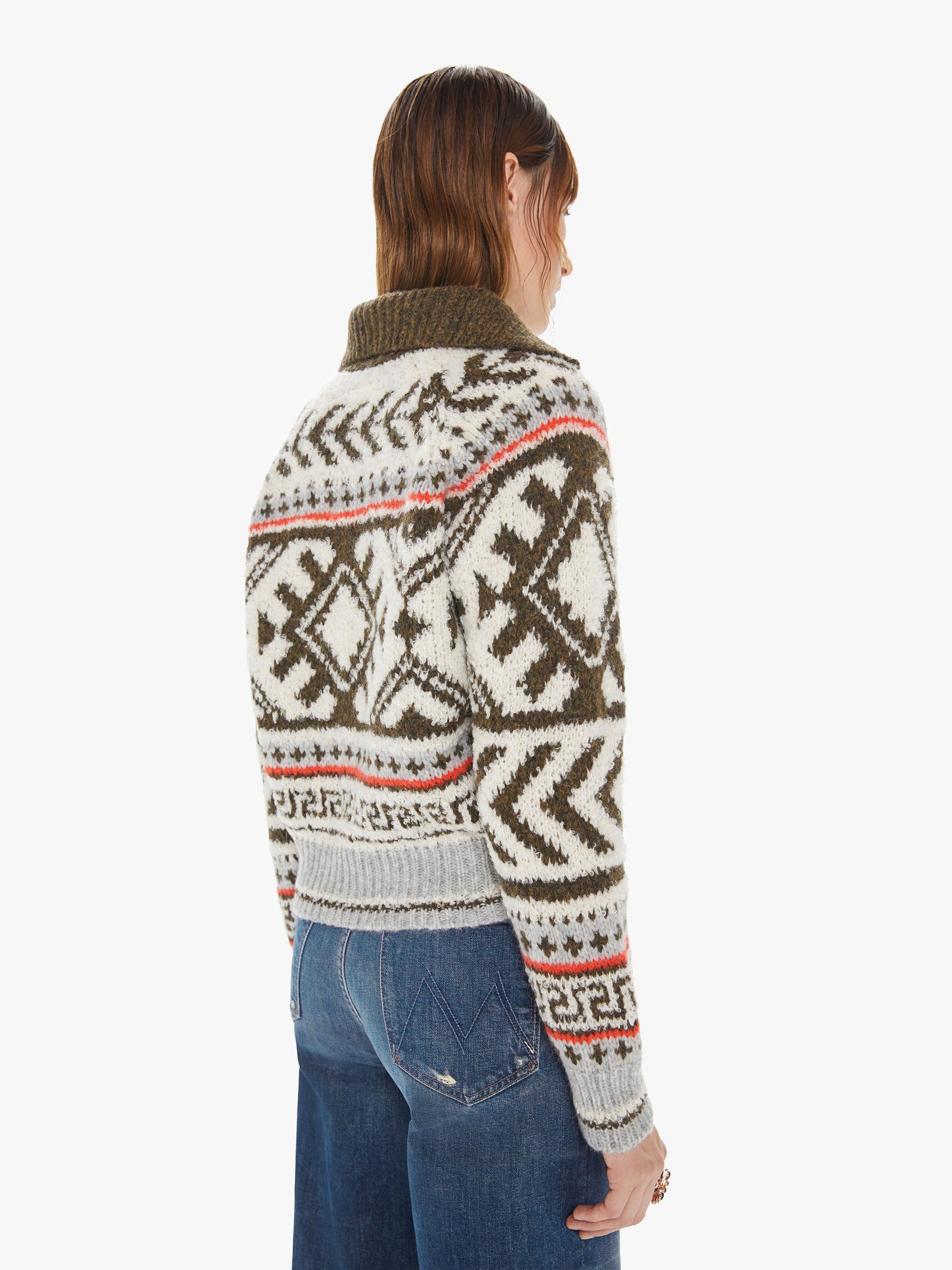 The Buttoned Collar Jumper - Dimestore Cowgirl sold by MOTHER product image thumbnail 4