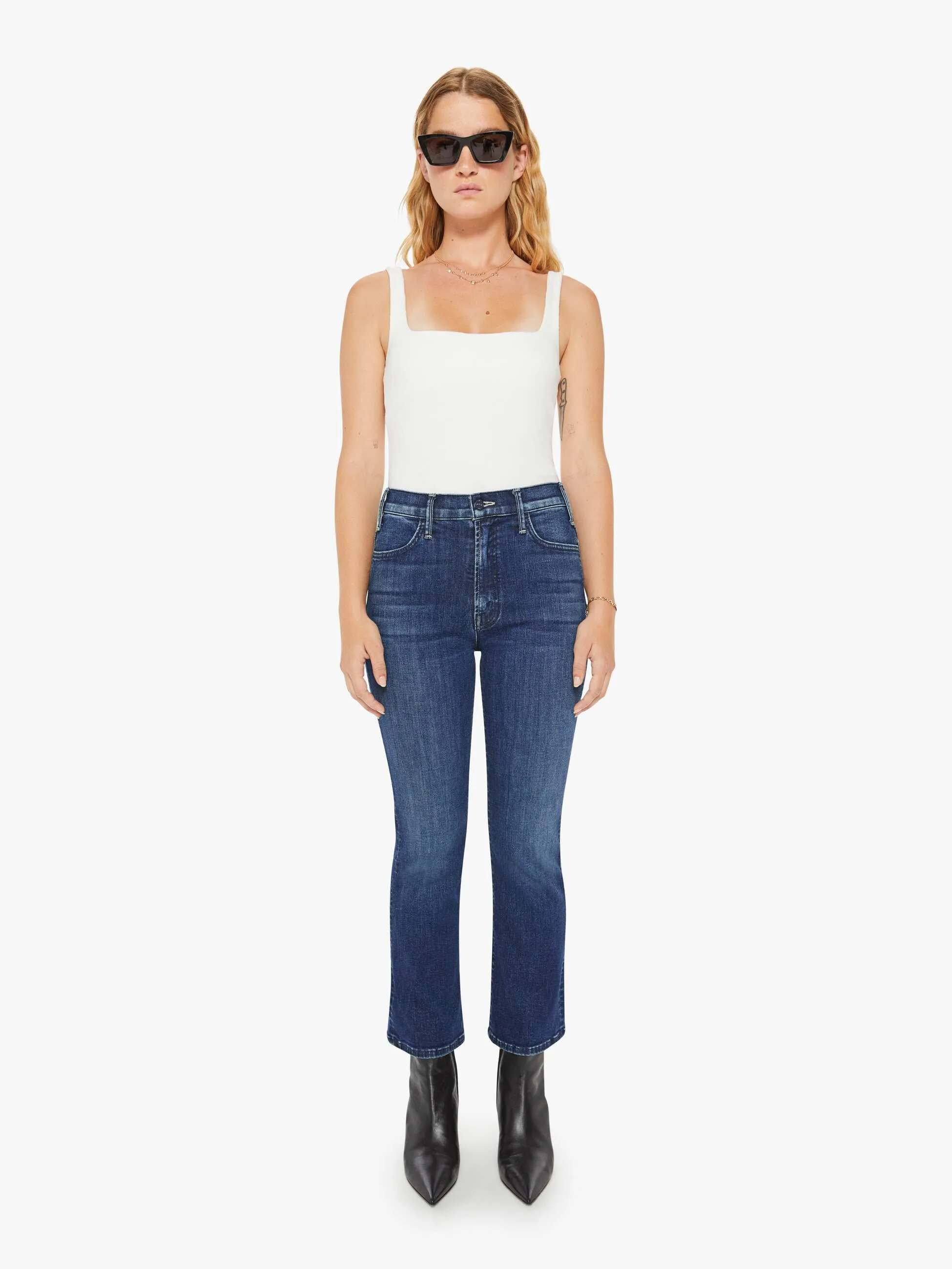 PETITES The Lil Hustler Ankle - Heirloom sold by MOTHER product image thumbnail 3