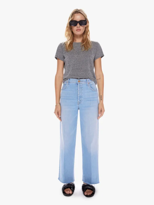 High Waisted Spinner Ankle Fray - In The Blink Of An Eye sold by MOTHER