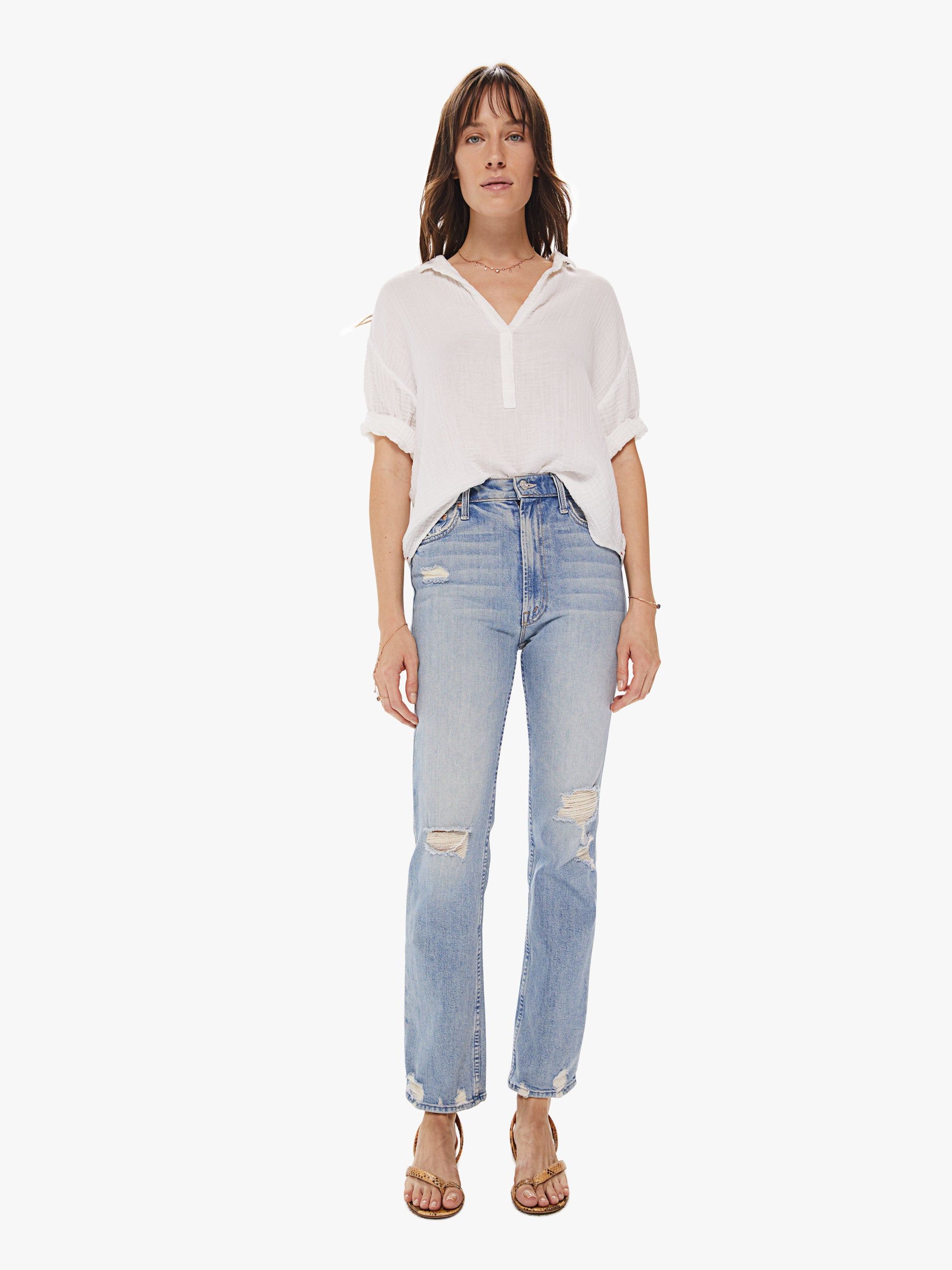 XiRENA Cruz Shirt - White sold by MOTHER product image thumbnail 5