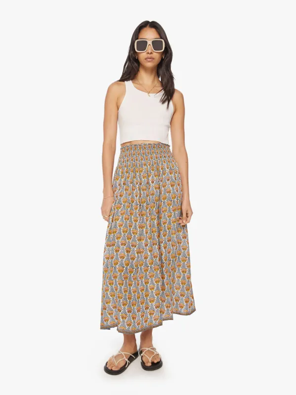 Natalie Martin Bella Skirt - Tulip French Blue sold by MOTHER