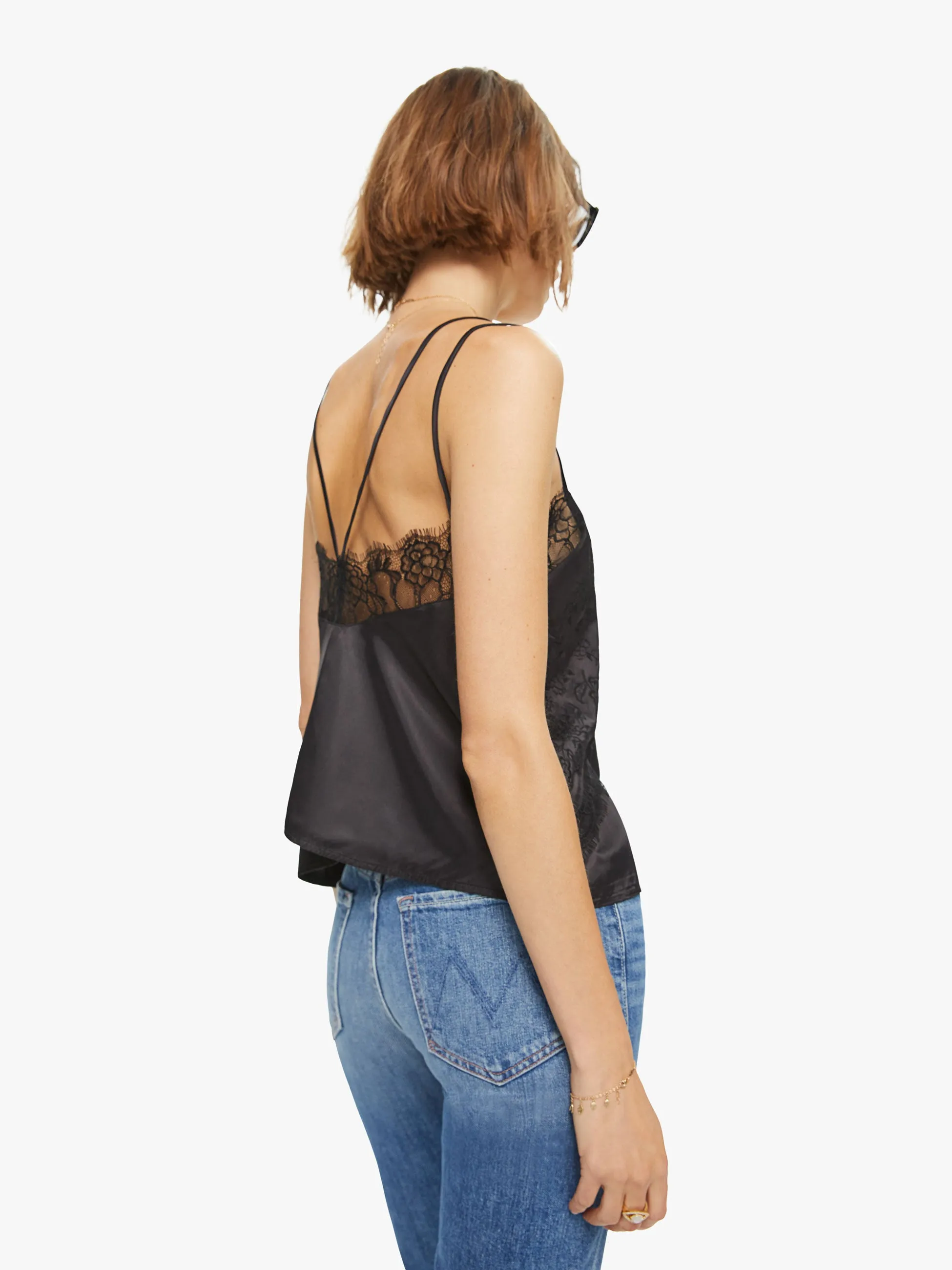 Maria Cher Demetria Top - Black sold by MOTHER product image thumbnail 4