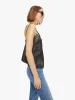 Maria Cher Demetria Top - Black sold by MOTHER