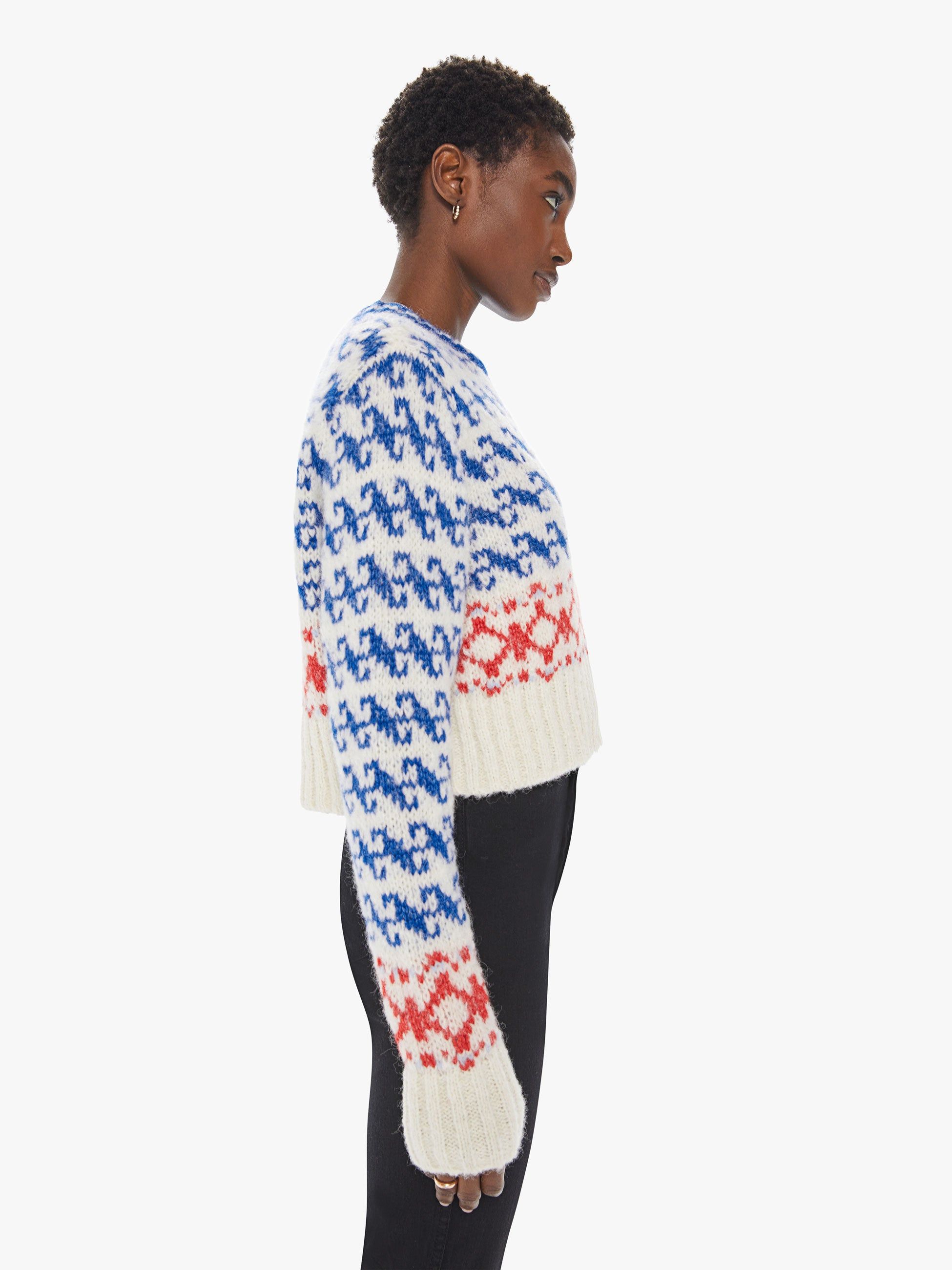 The Wide Sleeve Jumper Crop - The Longest Run sold by MOTHER product image thumbnail 3