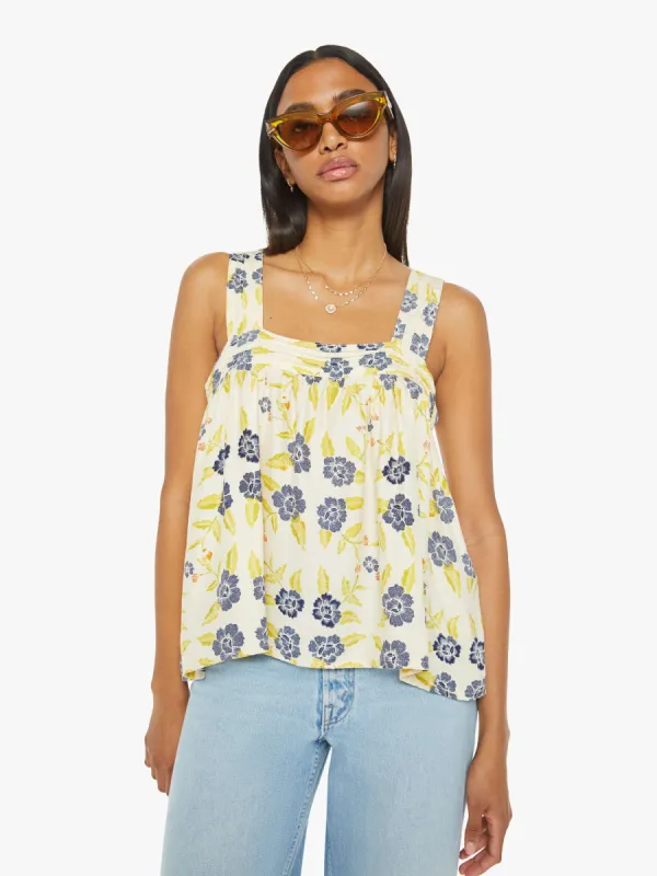 Natalie Martin Jasmine Top - Prairie Indigo sold by MOTHER