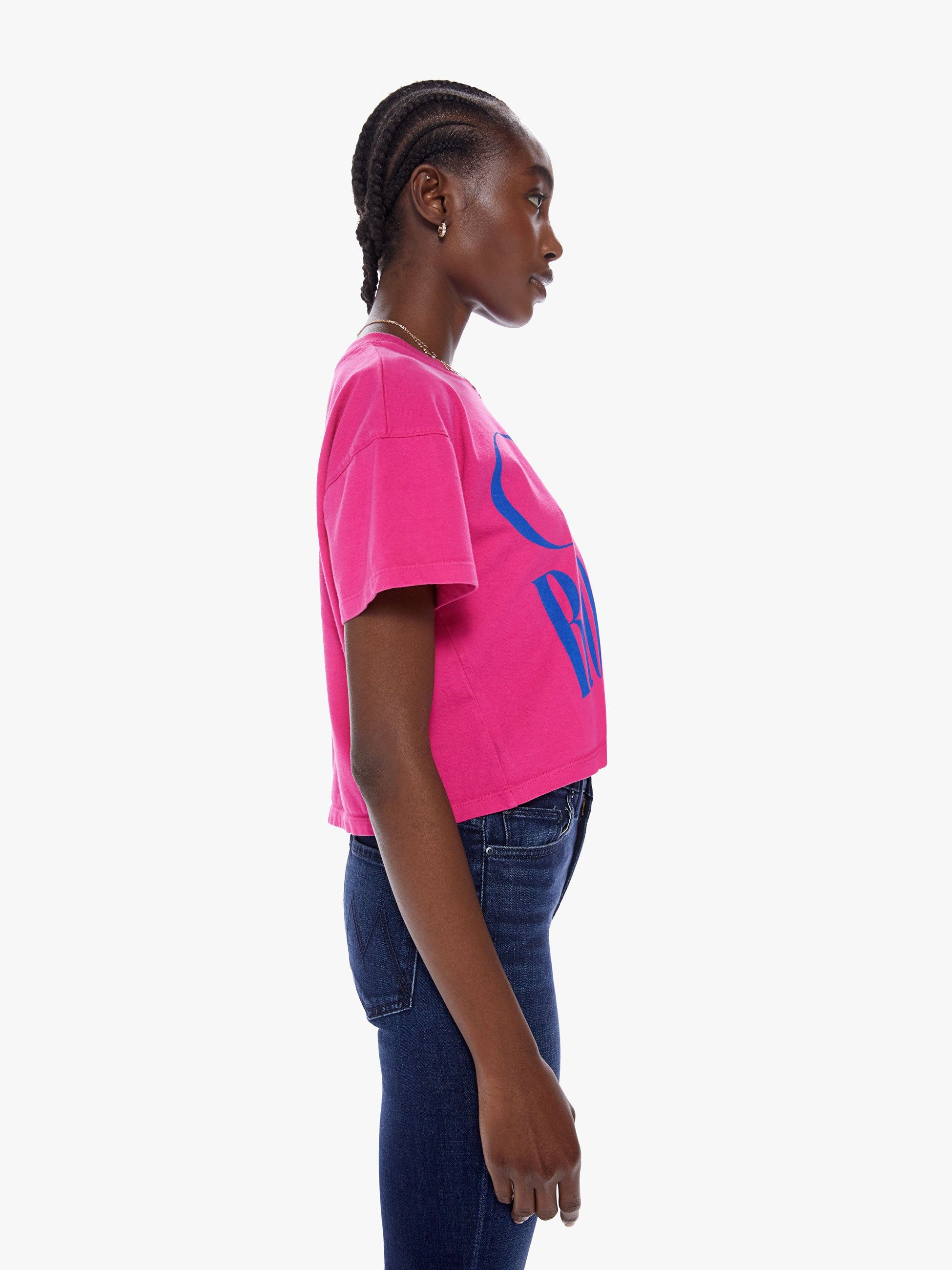 The Grab Back Crop Tee - On The Rocks sold by MOTHER product image thumbnail 3