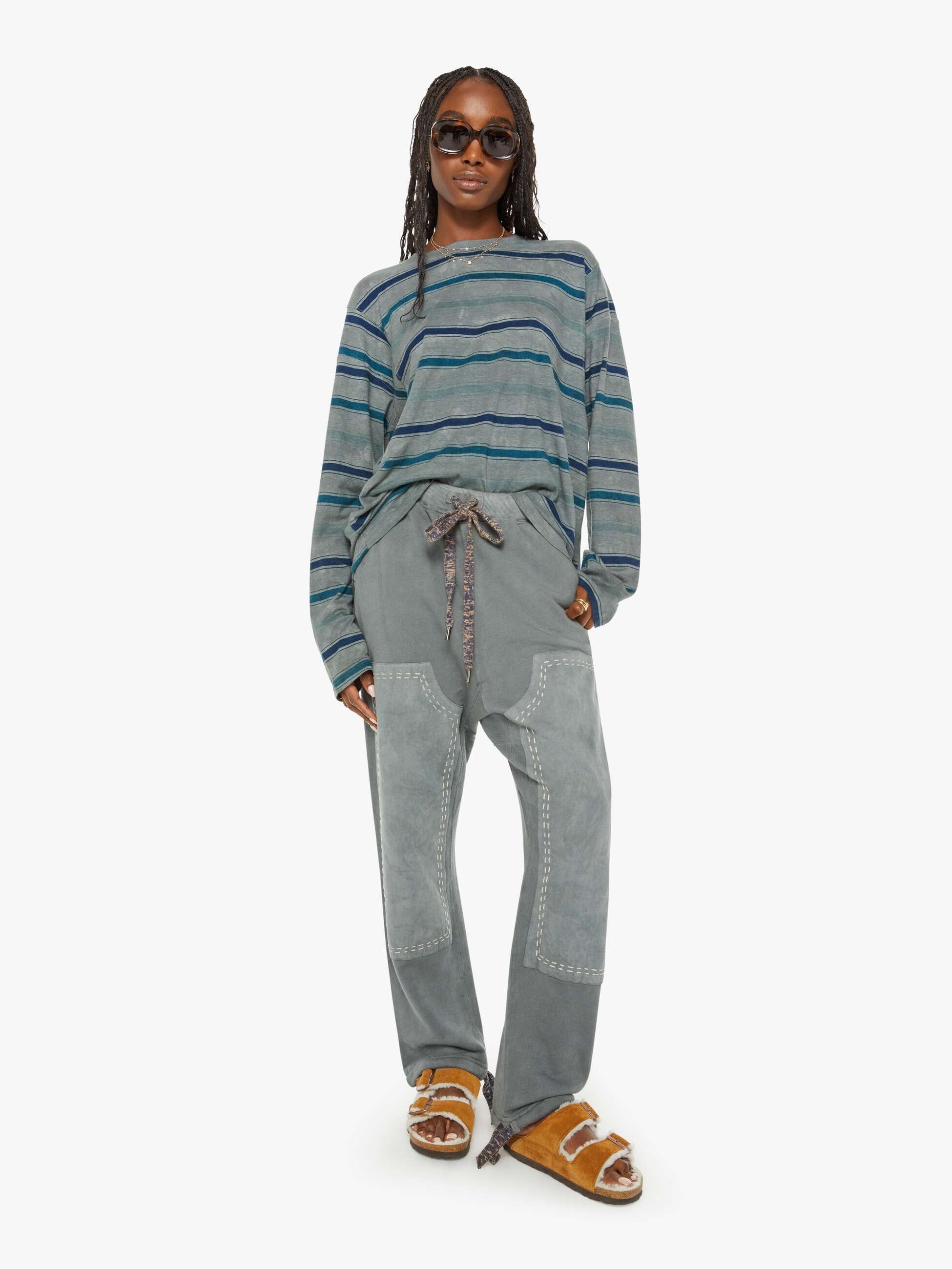 Dr. Collectors P69 Wilson Gym Pant - Swiss Army sold by MOTHER