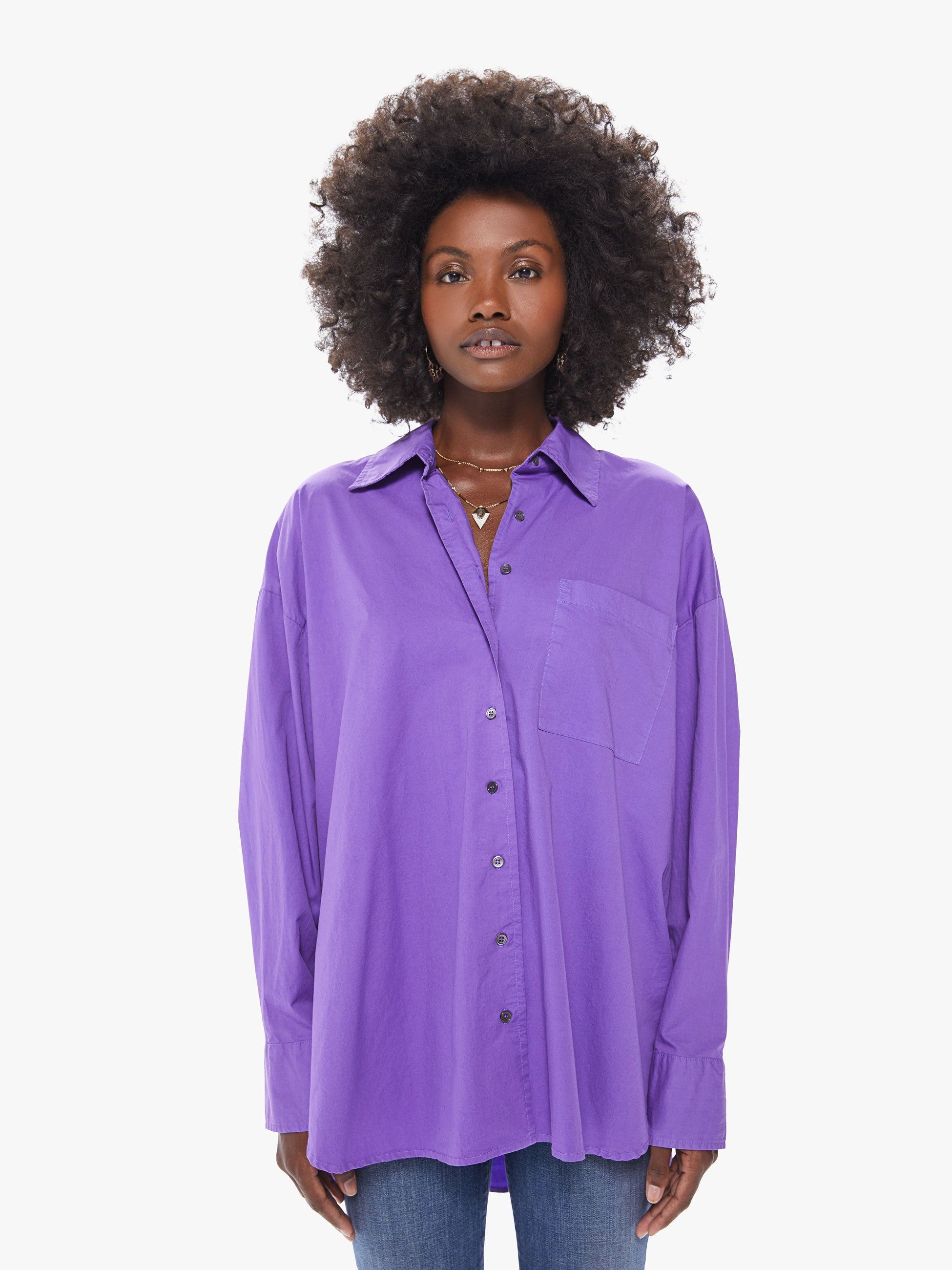 XiRENA Sydney Shirt - Purple Passion sold by MOTHER