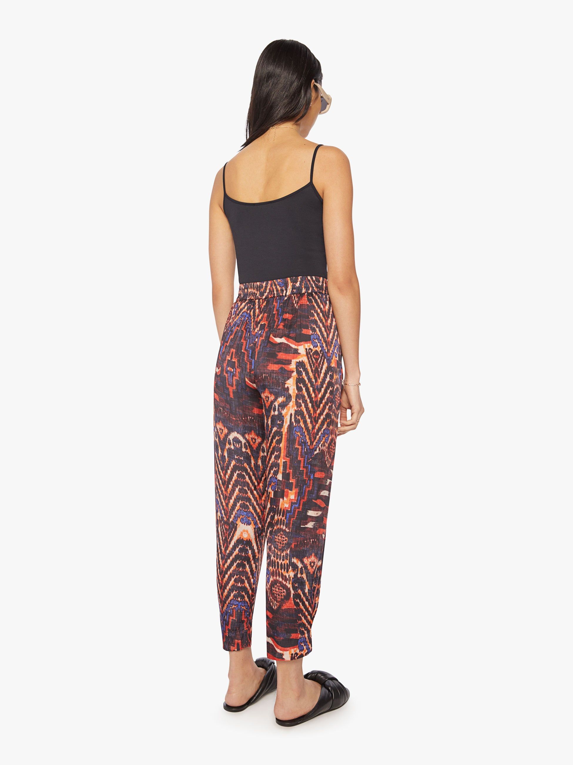Maria Cher Flora Pants - Junin Brick Melange sold by MOTHER product image thumbnail 4