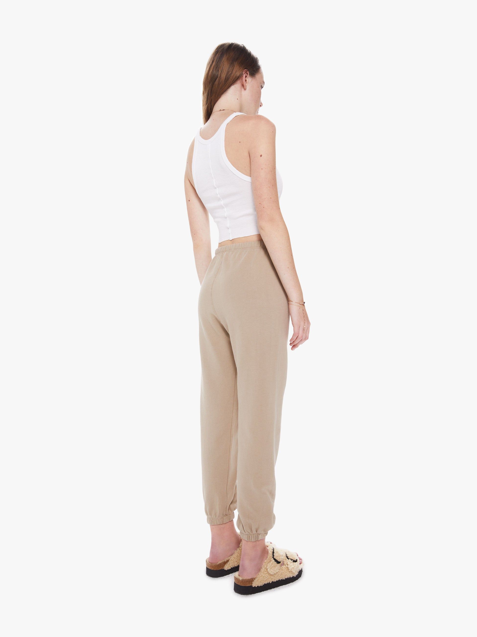 SPRWMN College Logo Sweatpants - Khaki sold by MOTHER product image thumbnail 3