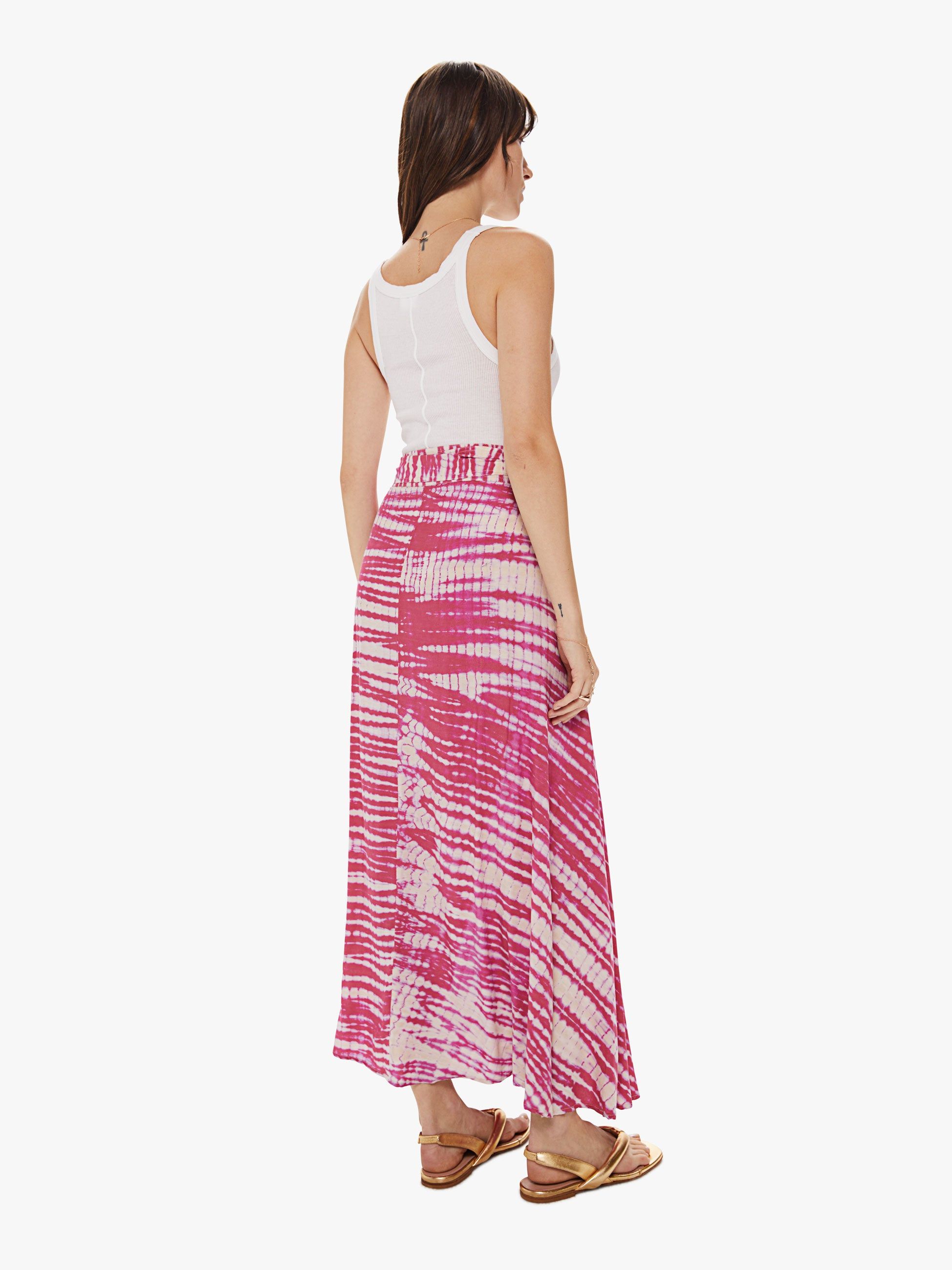 Natalie Martin Lulu Maxi - Tie Dye Pink sold by MOTHER product image thumbnail 4