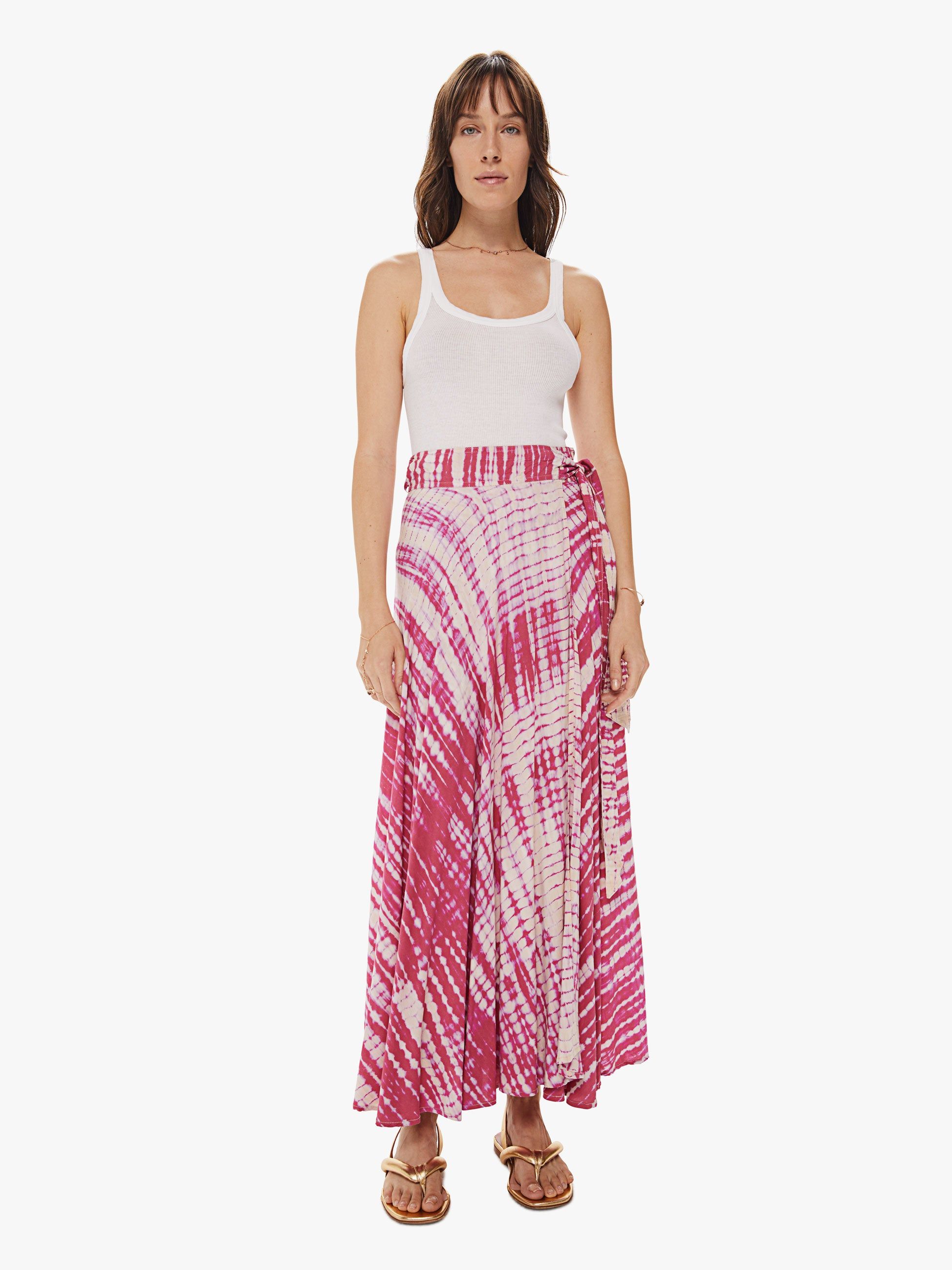 Natalie Martin Lulu Maxi - Tie Dye Pink sold by MOTHER product image thumbnail 2