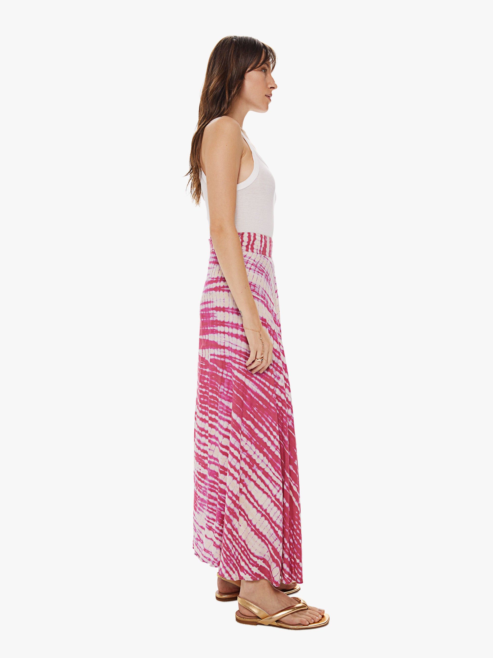 Natalie Martin Lulu Maxi - Tie Dye Pink sold by MOTHER product image thumbnail 3