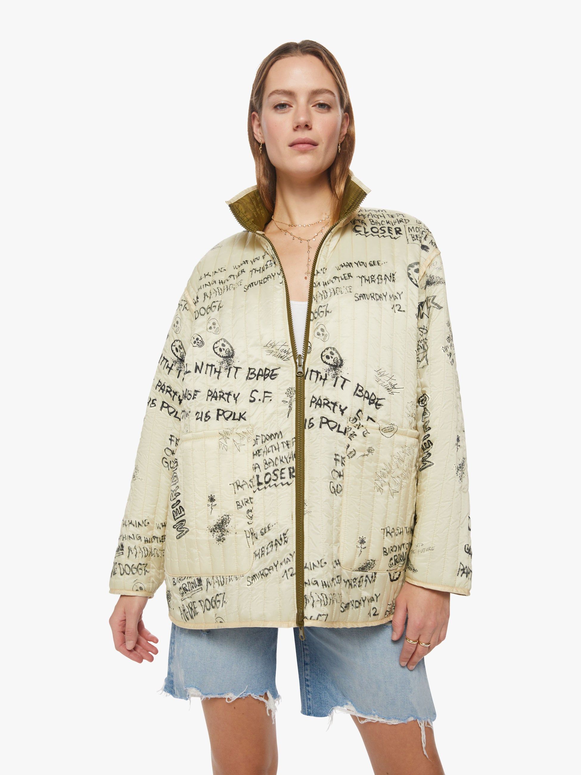 The Reversible Hard-Liner Jacket - Trash Talking sold by MOTHER product image thumbnail 3