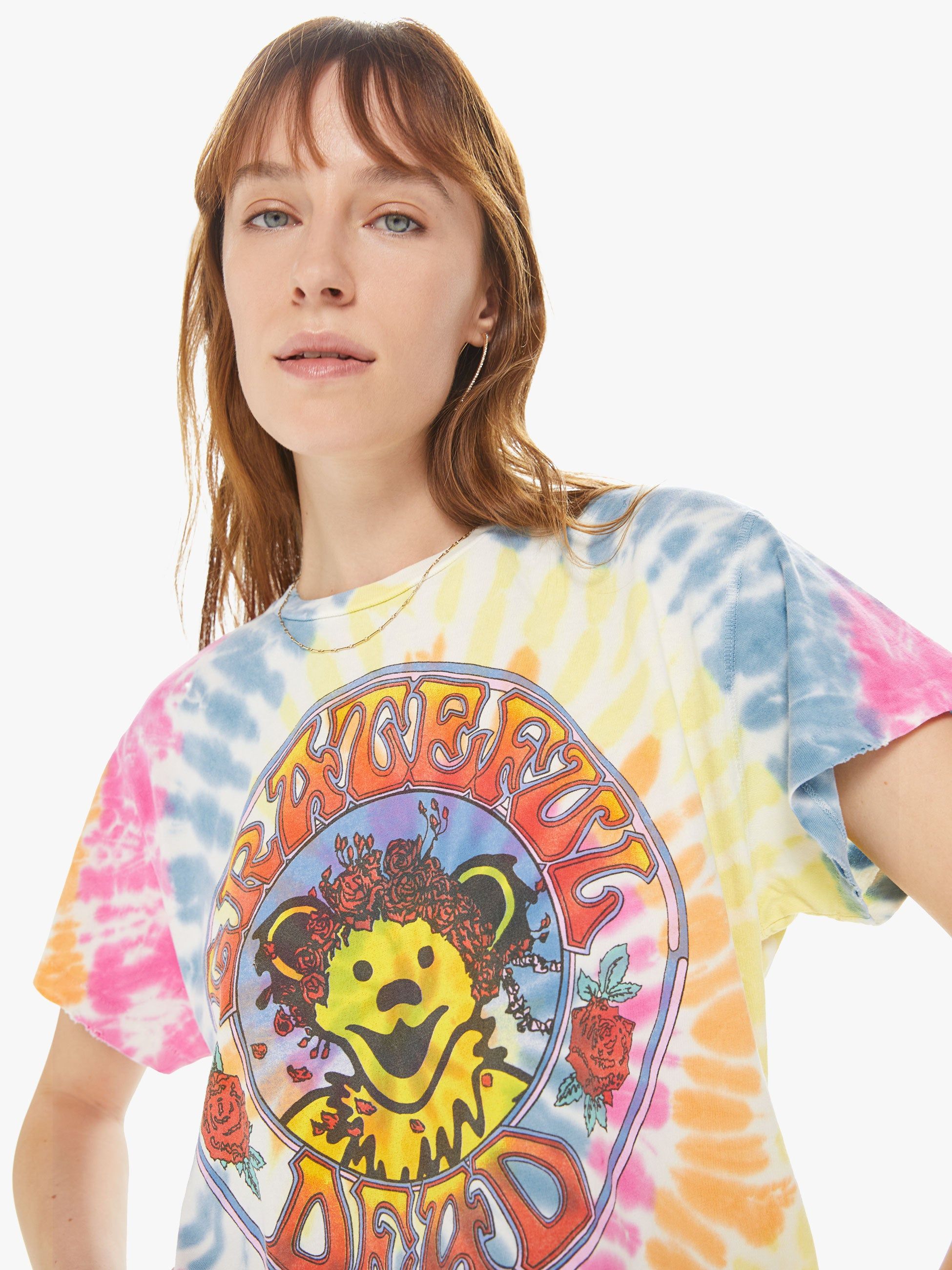 MadeWorn Grateful Dead Tee - Rainbow sold by MOTHER product image thumbnail 6
