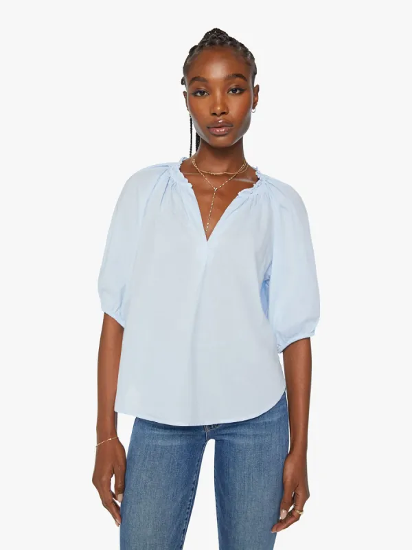 XiRENA Jules Top - Baby Blue sold by MOTHER