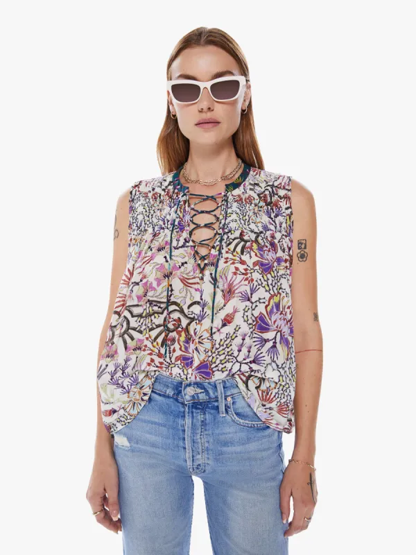 Maria Cher Triana Sleeveless Top - Humahuacha sold by MOTHER