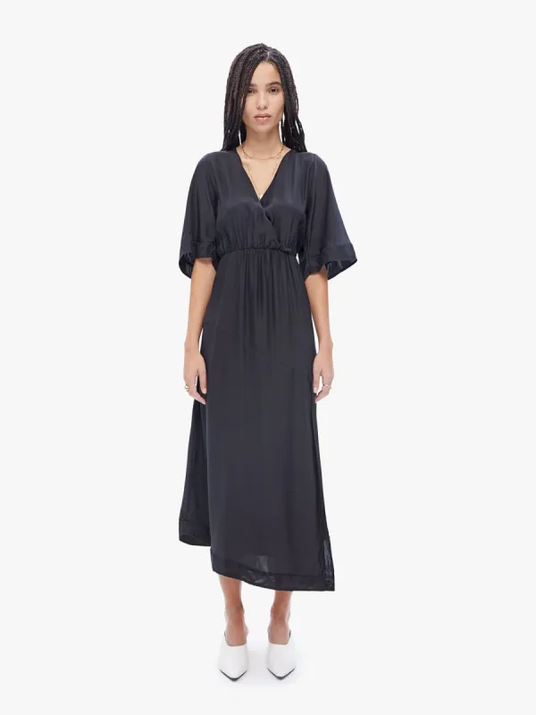 Natalie Martin Coco Maxi - Black Silk sold by MOTHER