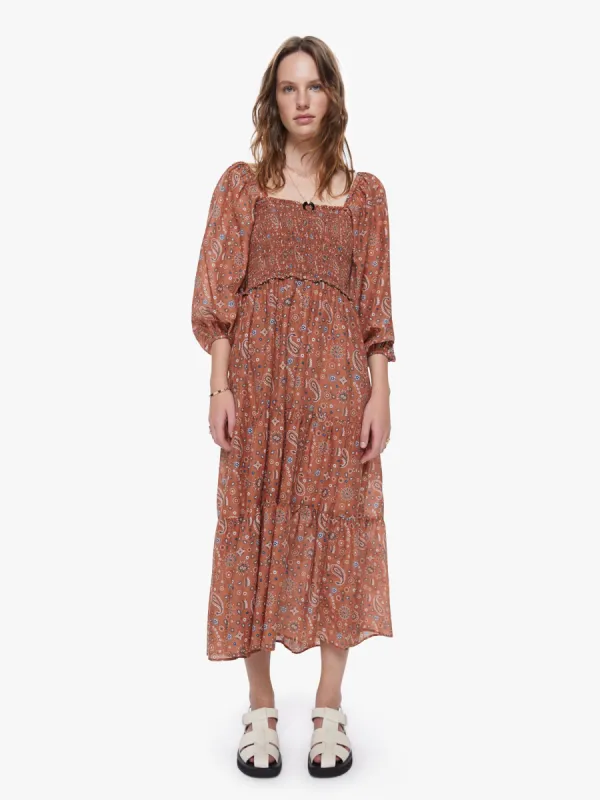 XiRENA Chiara Dress - Spice Bandana sold by MOTHER