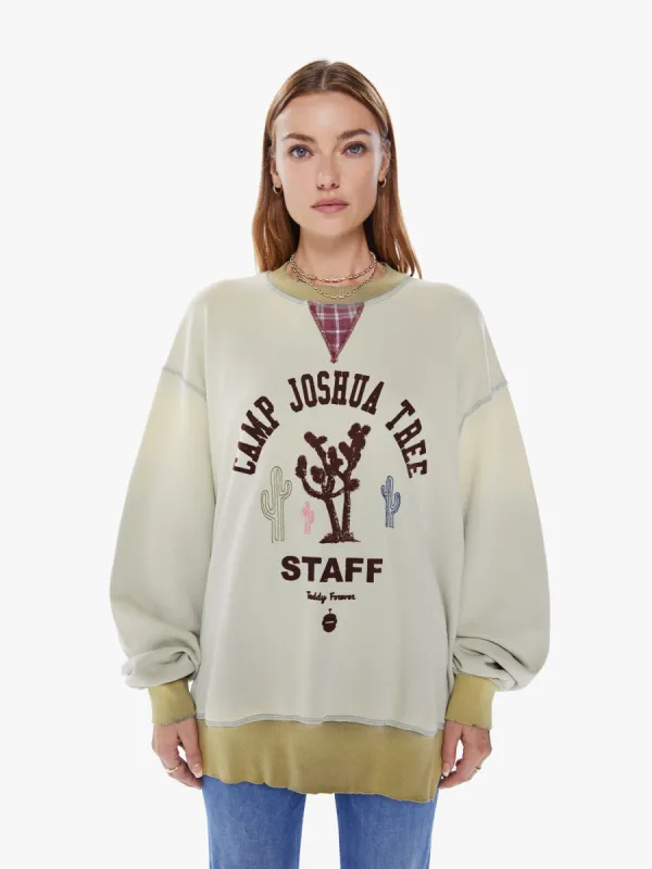 Dr. Collectors Campus Sweatshirt - Sage made by MOTHER